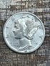 1945-S 10c US Mercury Dime ~ 90% silver~ Micro S
