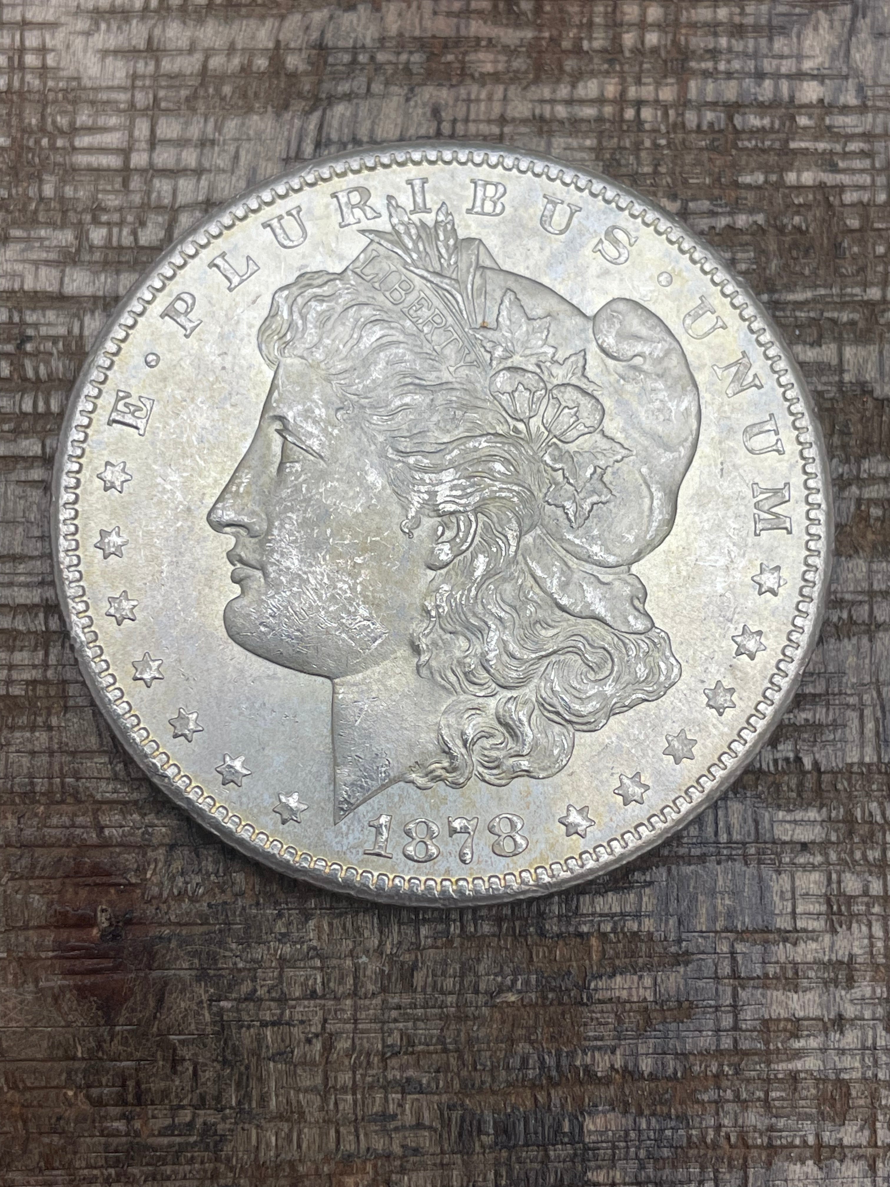 1878-S $1 US Morgan Silver Dollar
