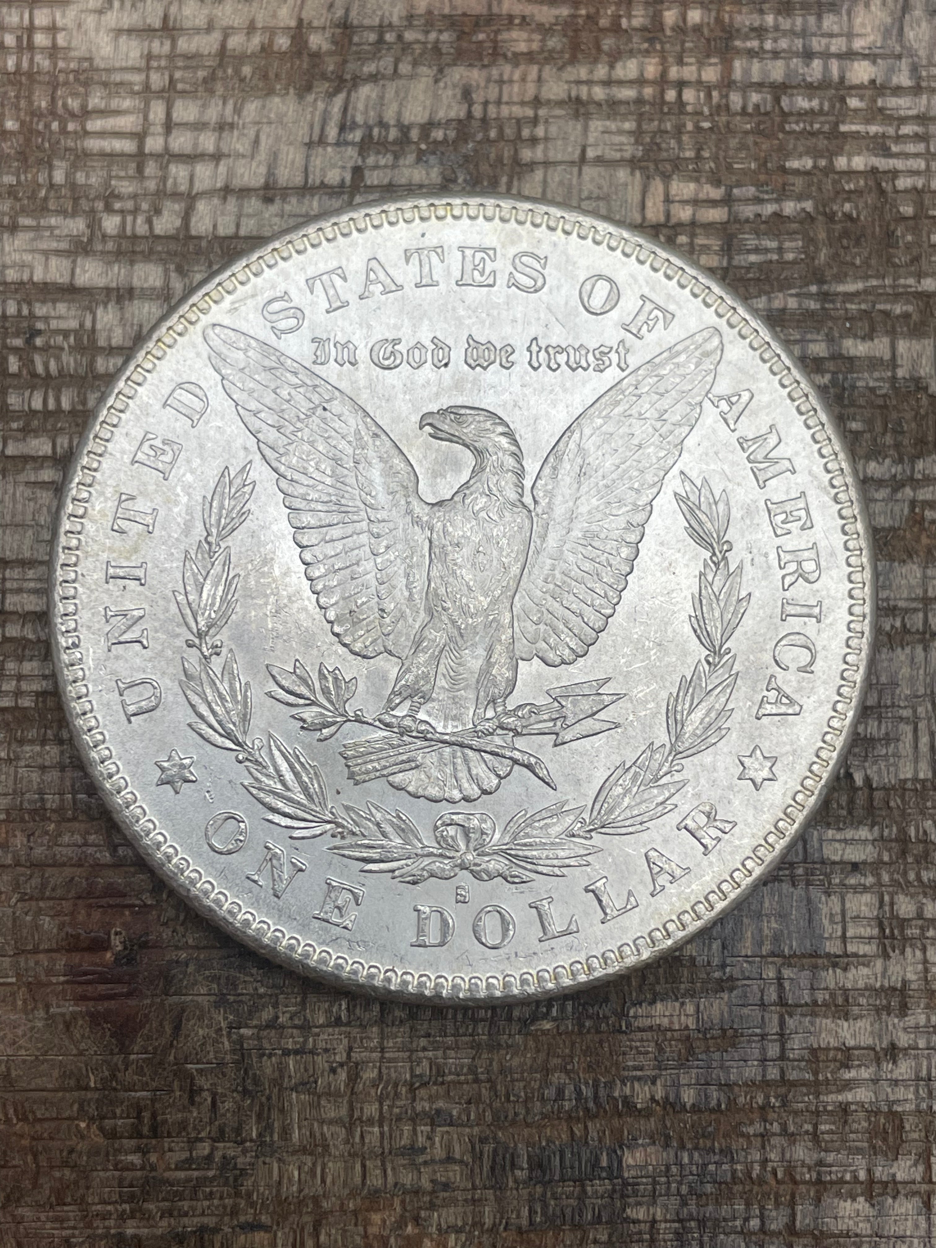 1878-S $1 US Morgan Silver Dollar