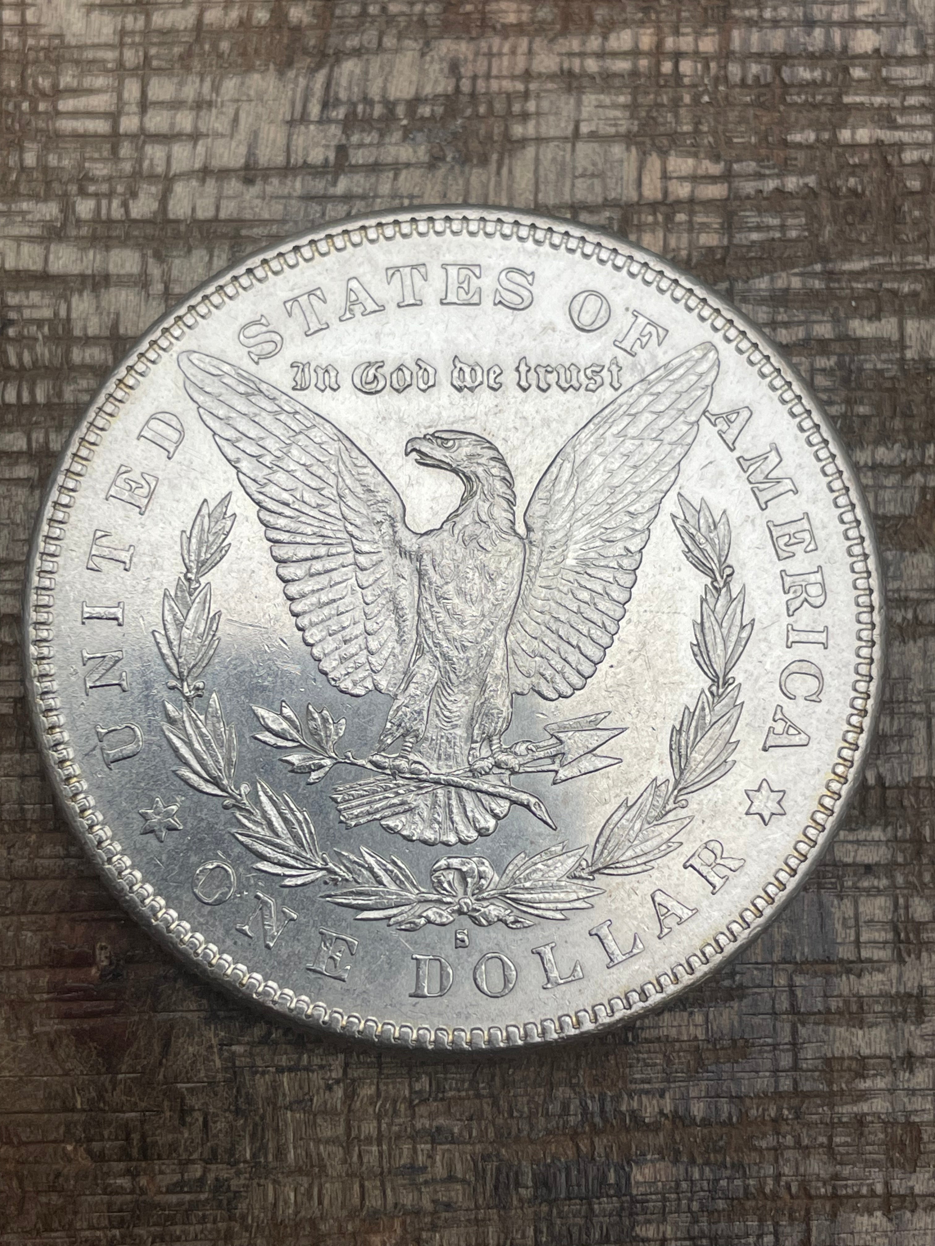 1878-S $1 US Morgan Silver Dollar