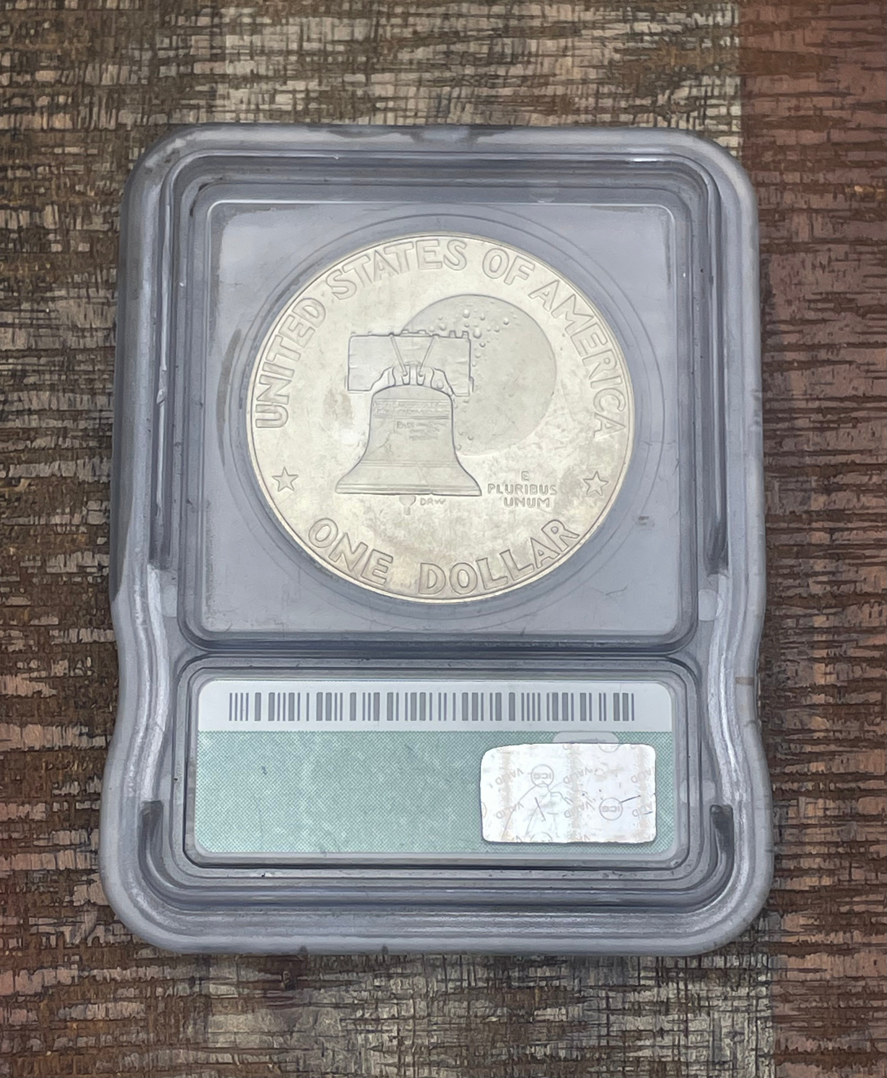 1976-S $1 US Eisenhower Dollar ~ ICG PR69 DCAM ~ CLAD Type-I