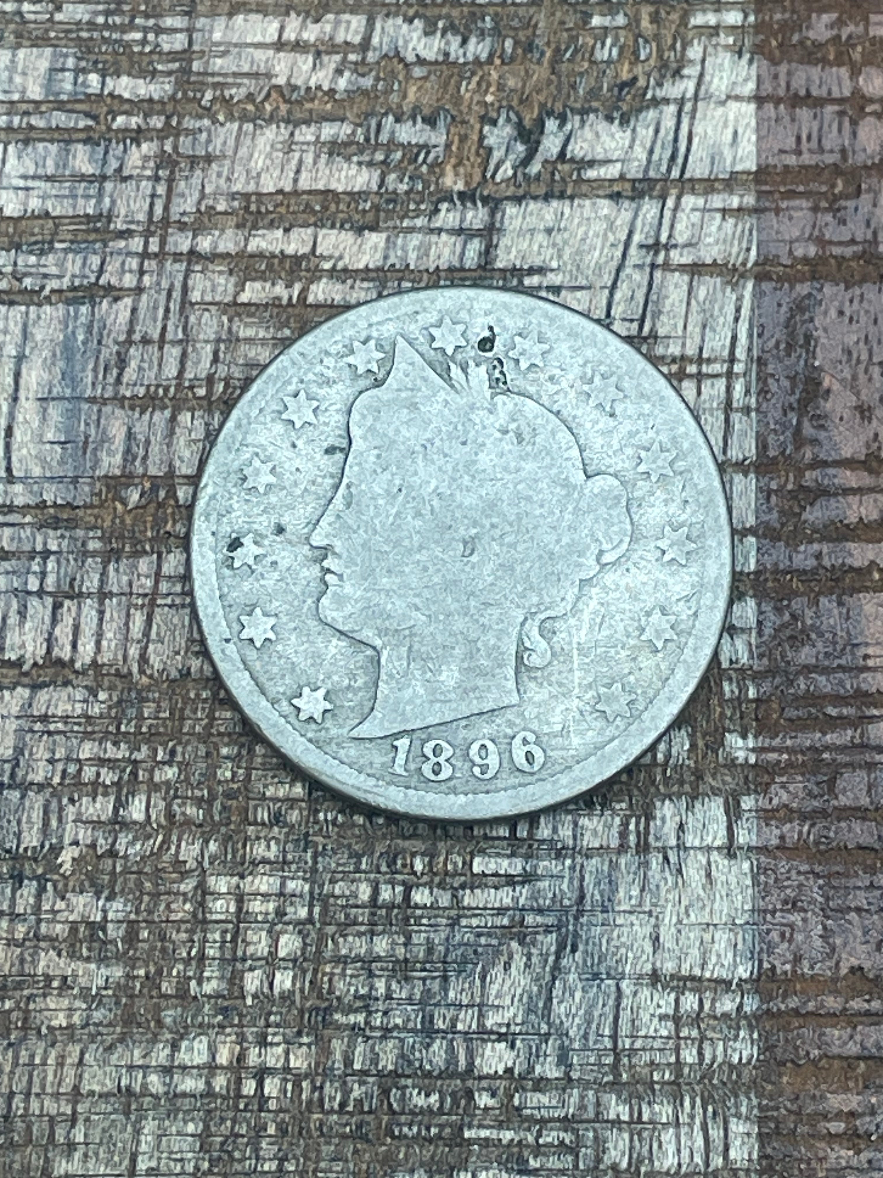 1896 5C Liberty Head Nickel