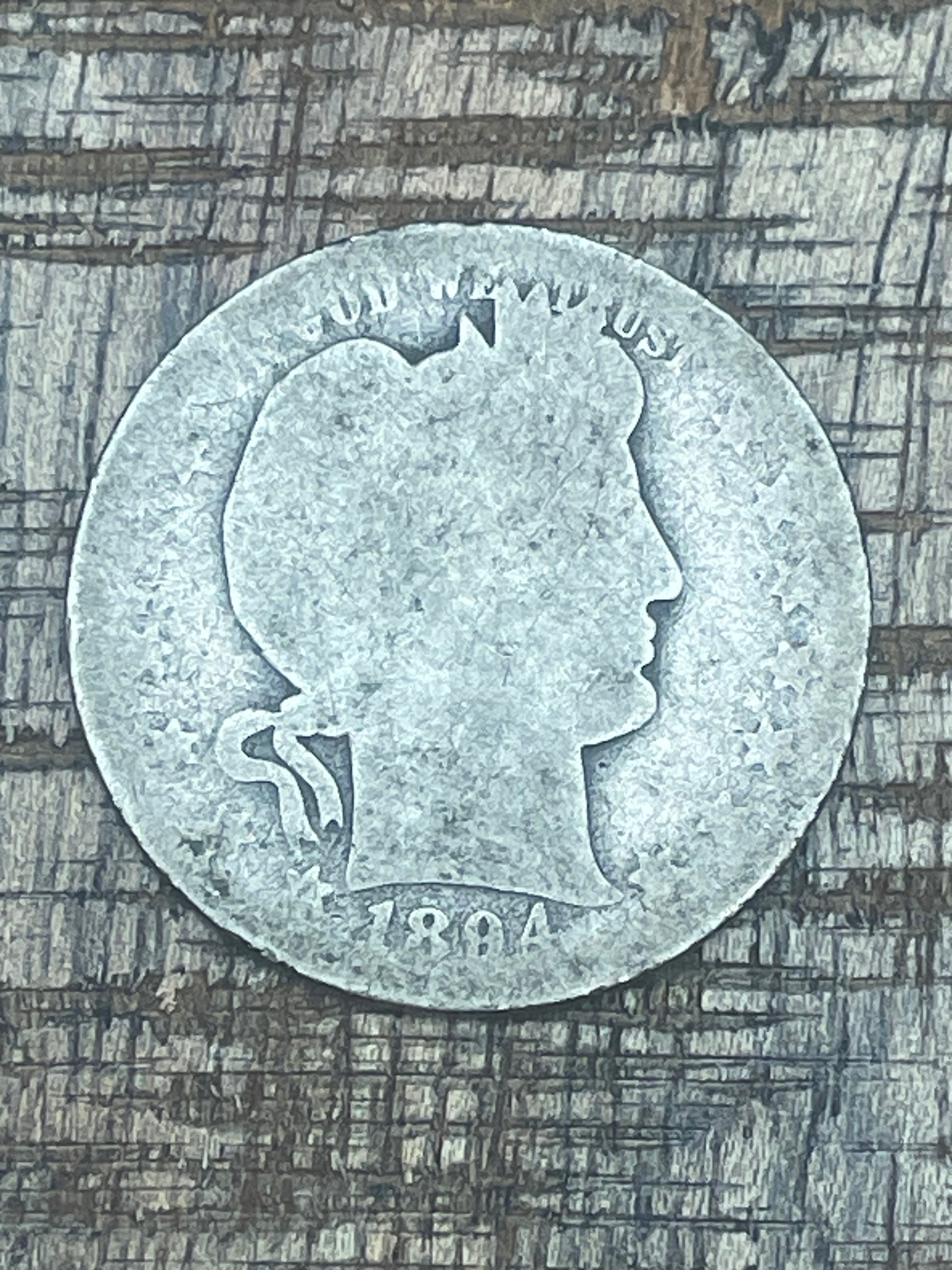 1894-O 25C US Barber Quarter Dollar