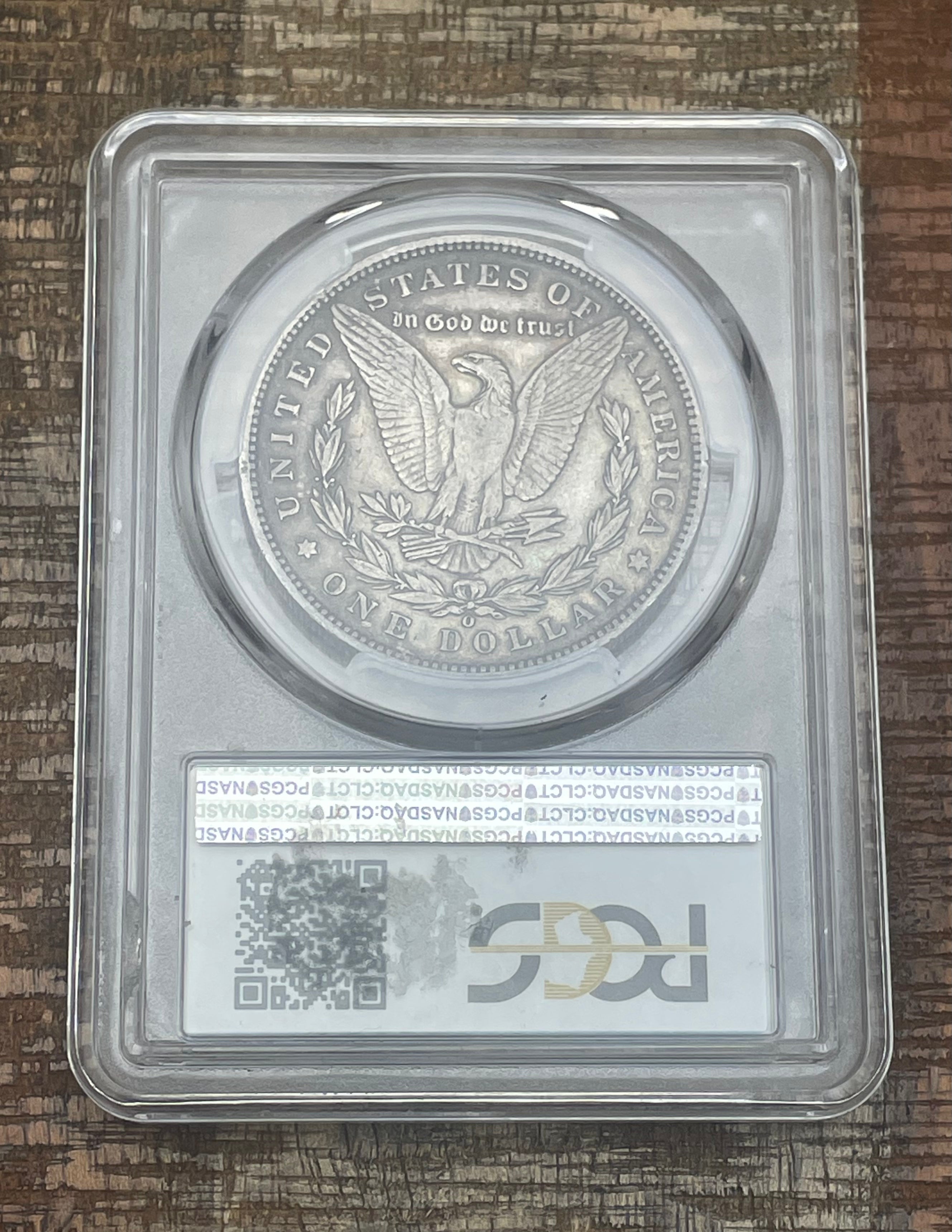 1893-O $1 US Morgan Silver Dollar ~ PCGS XF45