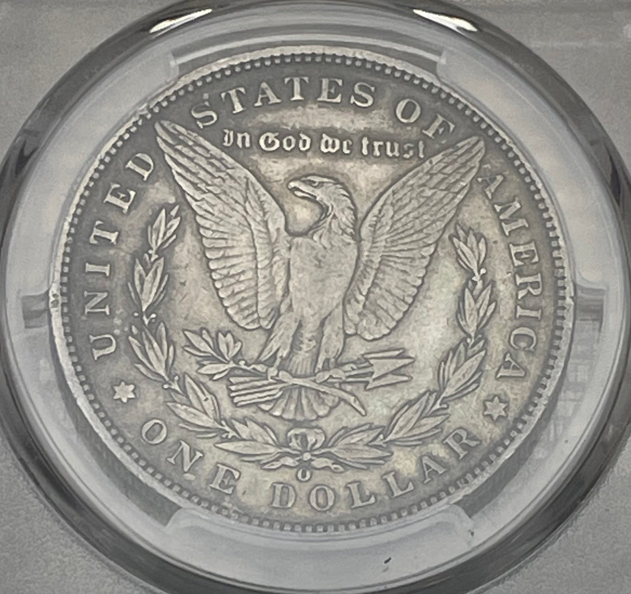 1893-O $1 US Morgan Silver Dollar ~ PCGS XF45