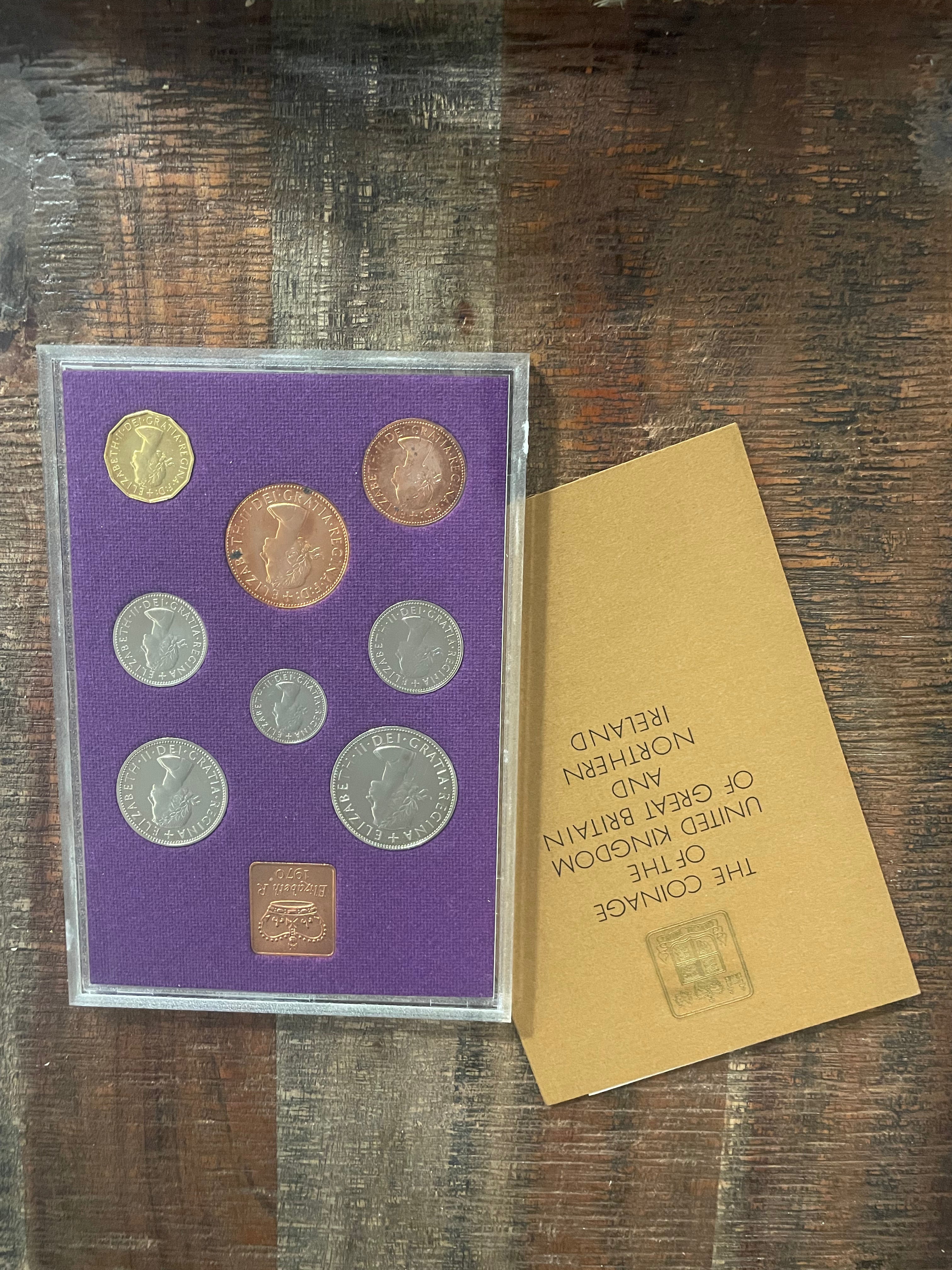 1970 Coinage of United Kingdom of Great Britain and Northern Ireland