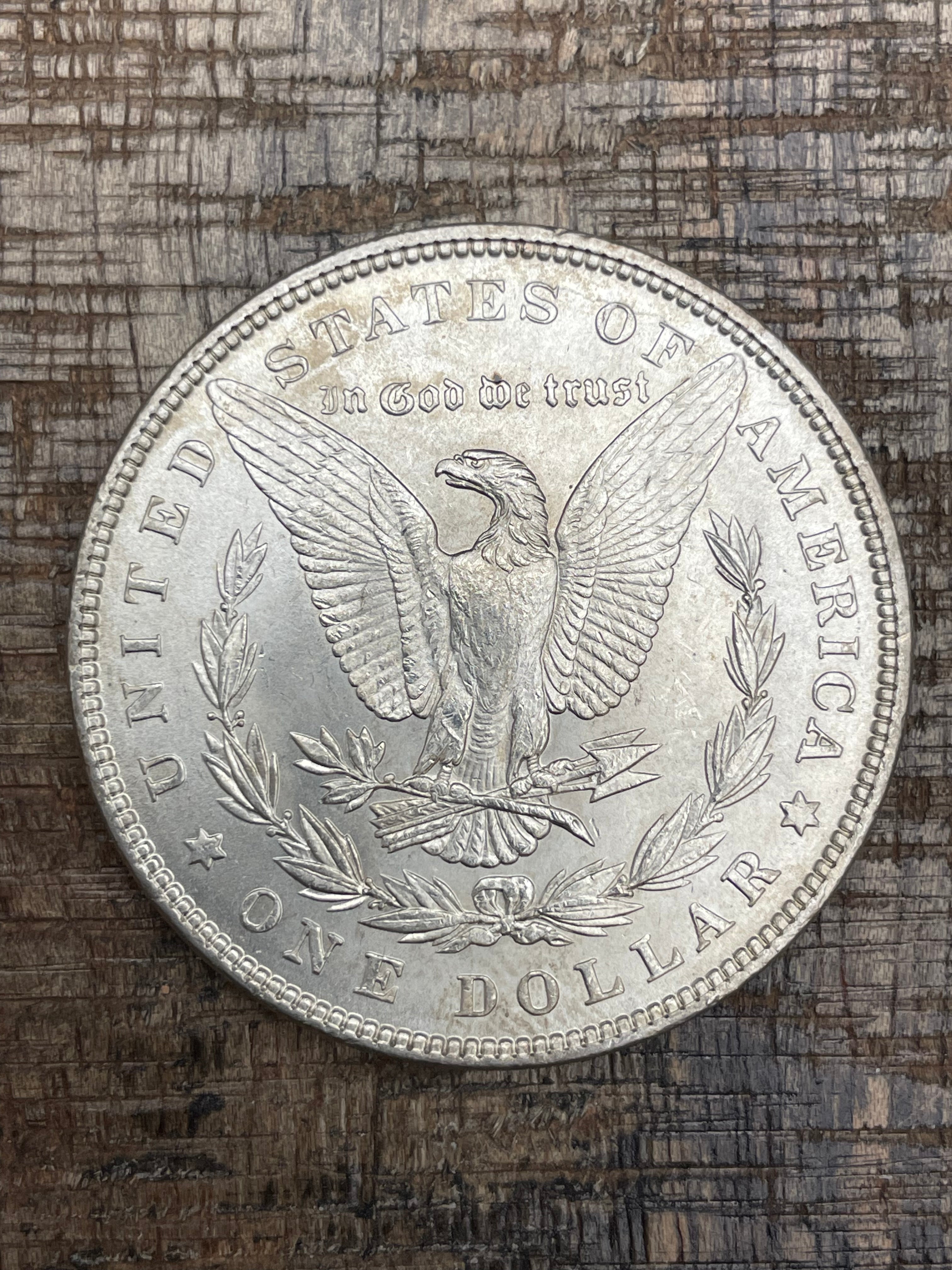 1887 $1 US Morgan Silver Dollar