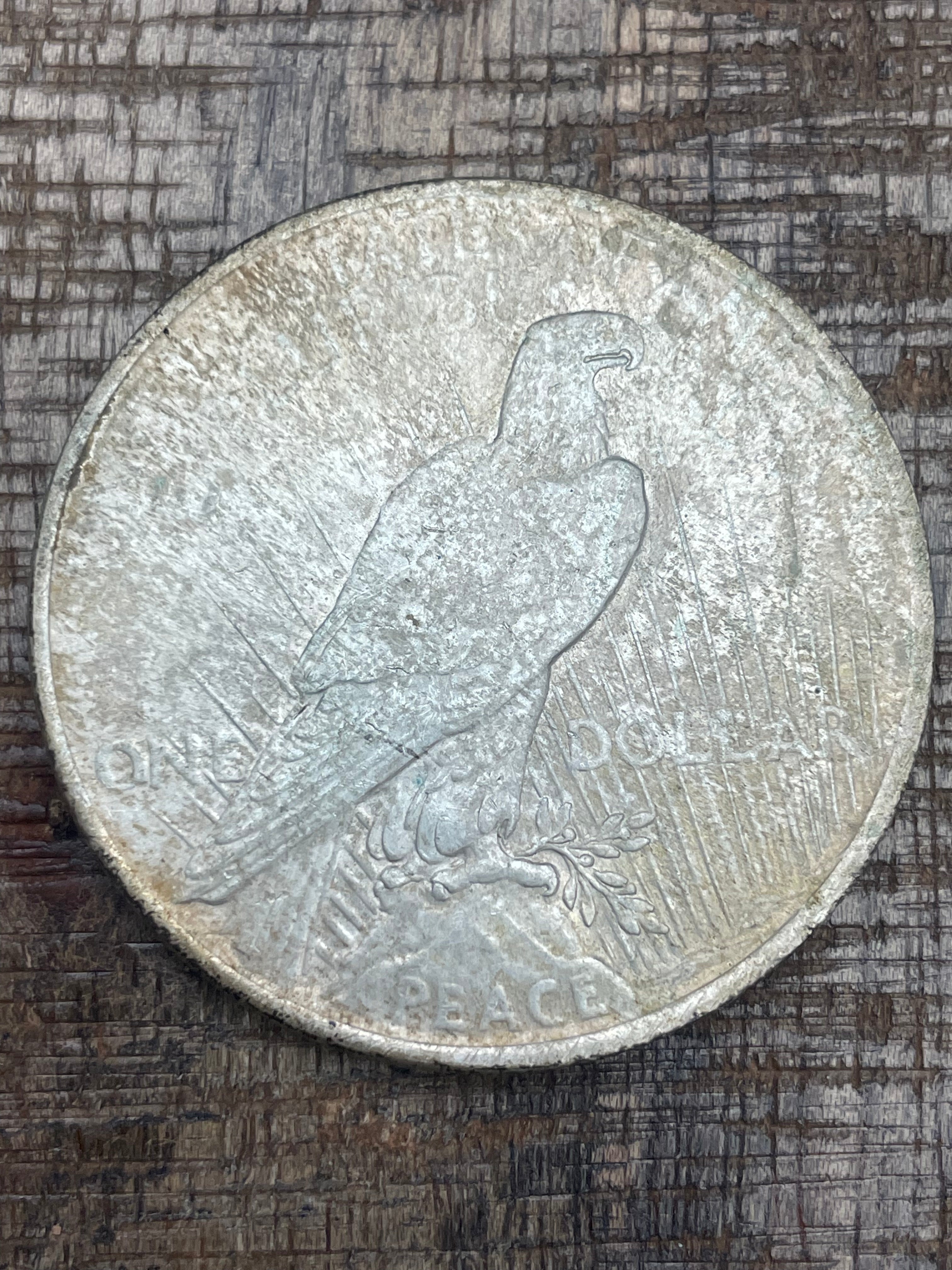1923 $1 US Silver Peace Dollar