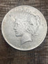 1923 $1 US Silver Peace Dollar