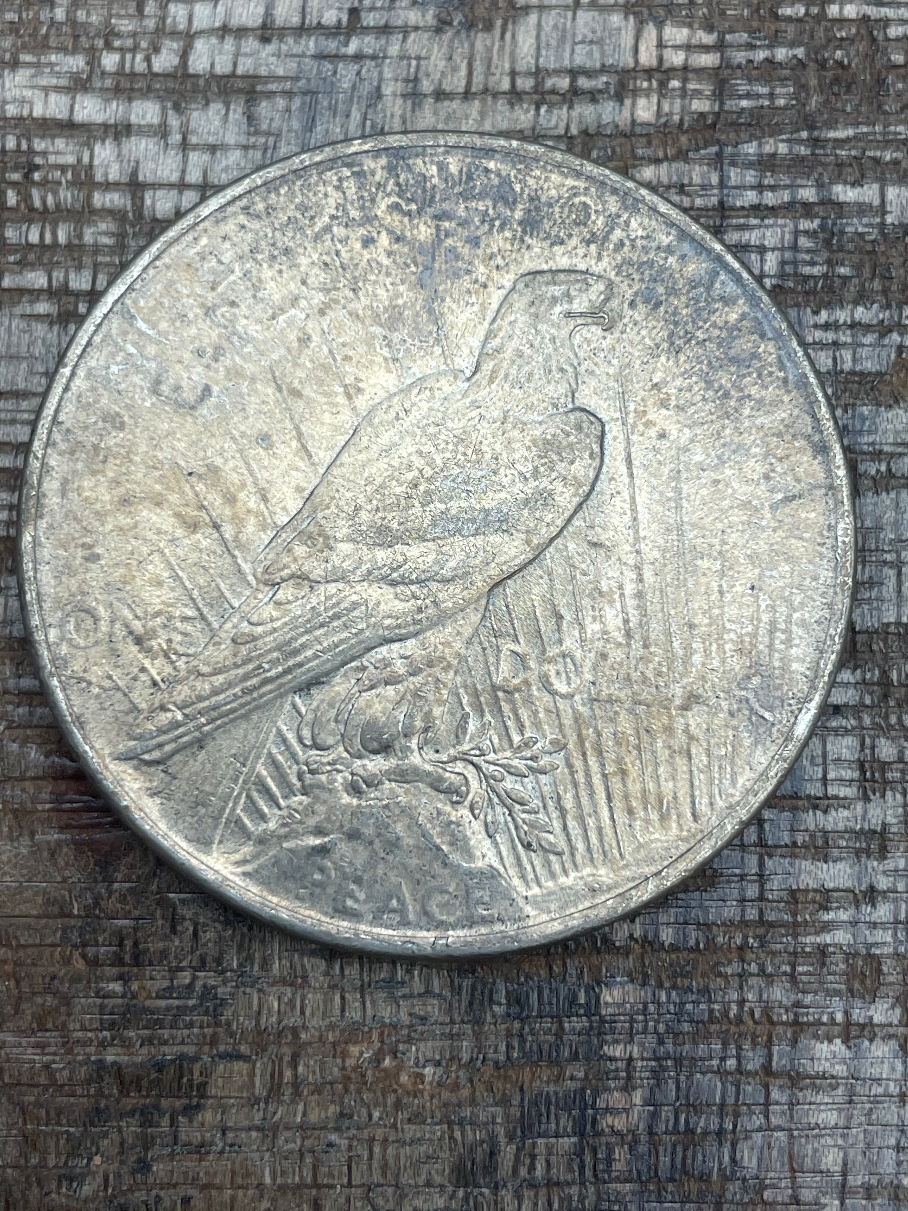 1924 $1 US Silver Peace Dollar