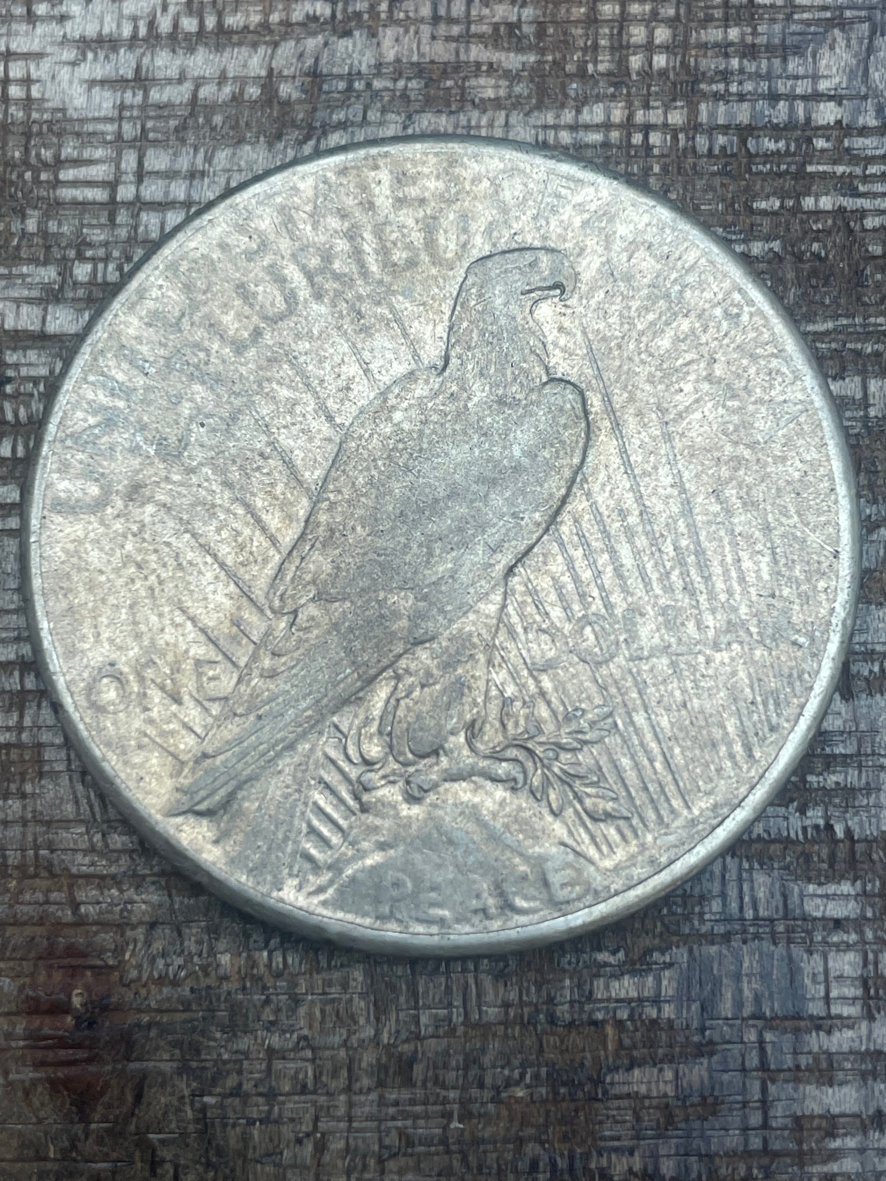 1926 $1 US Silver Peace Dollar