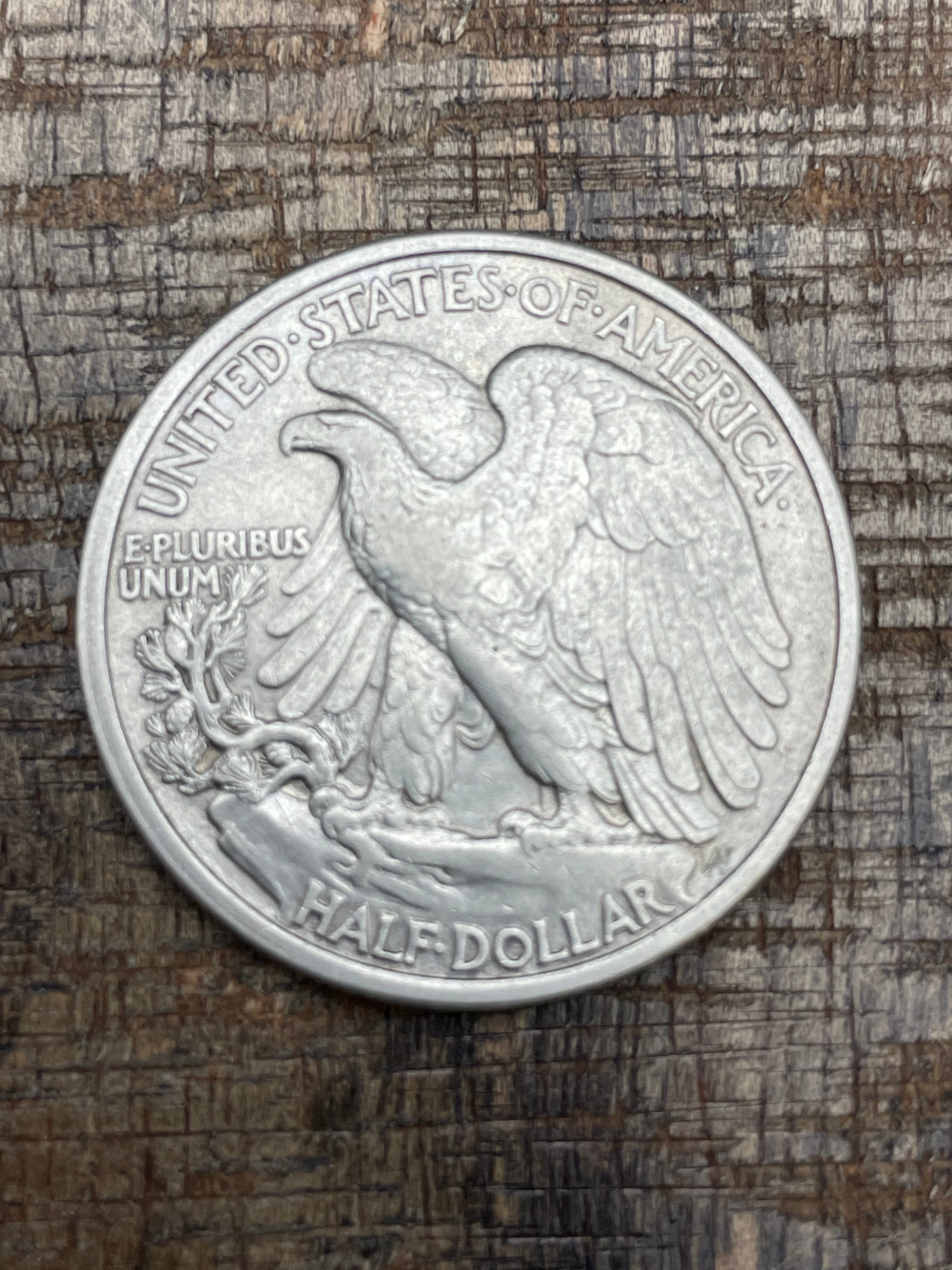 1935 50C US Walking Liberty Half Dollar