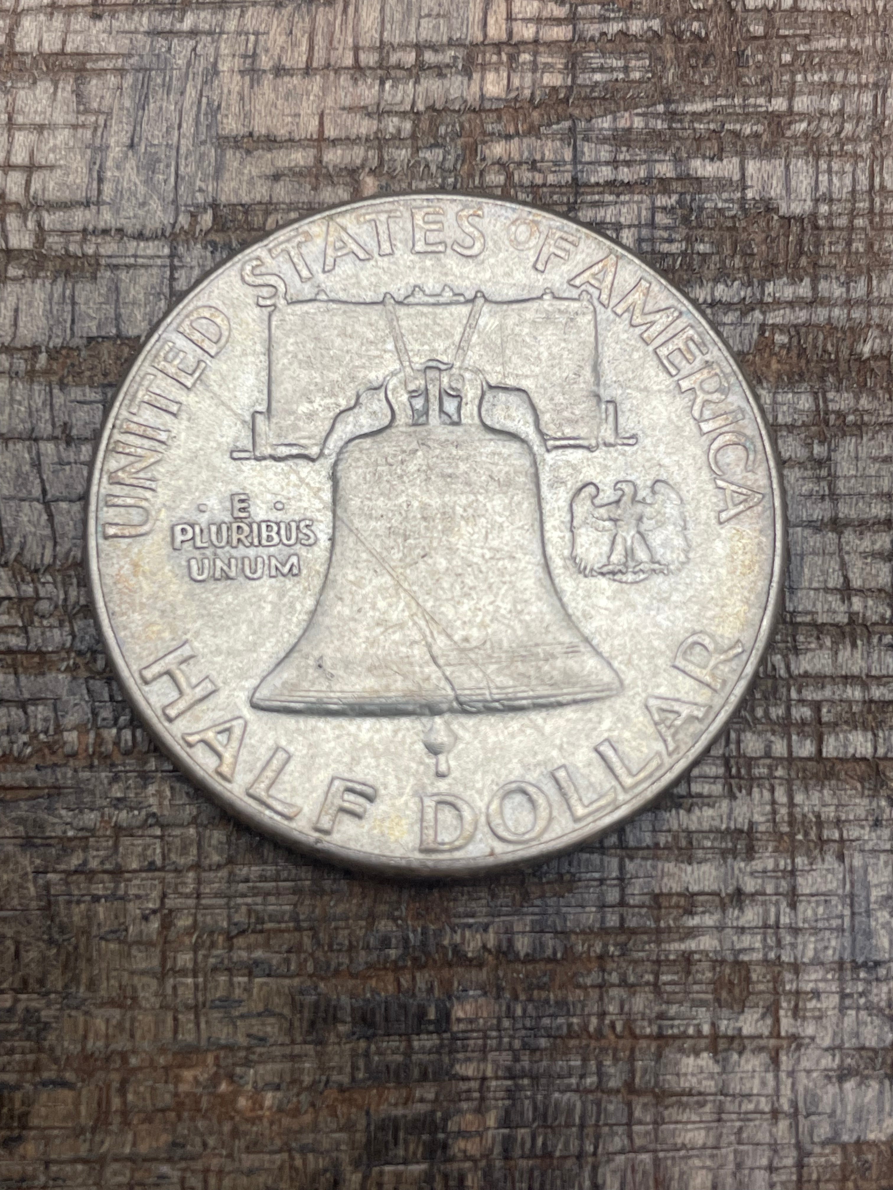 1950 50C US Franklin Half Dollar