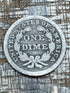1856 10C US Seated Liberty Dime
