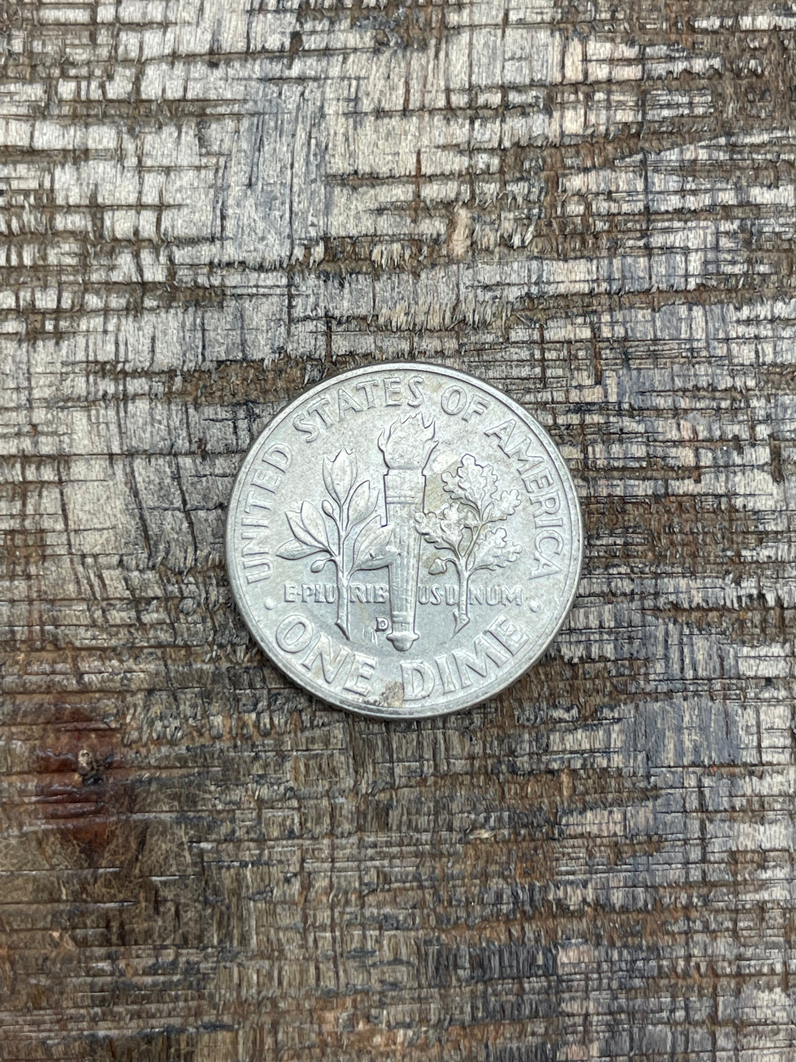 1955-D 10C US Roosevelt Dime