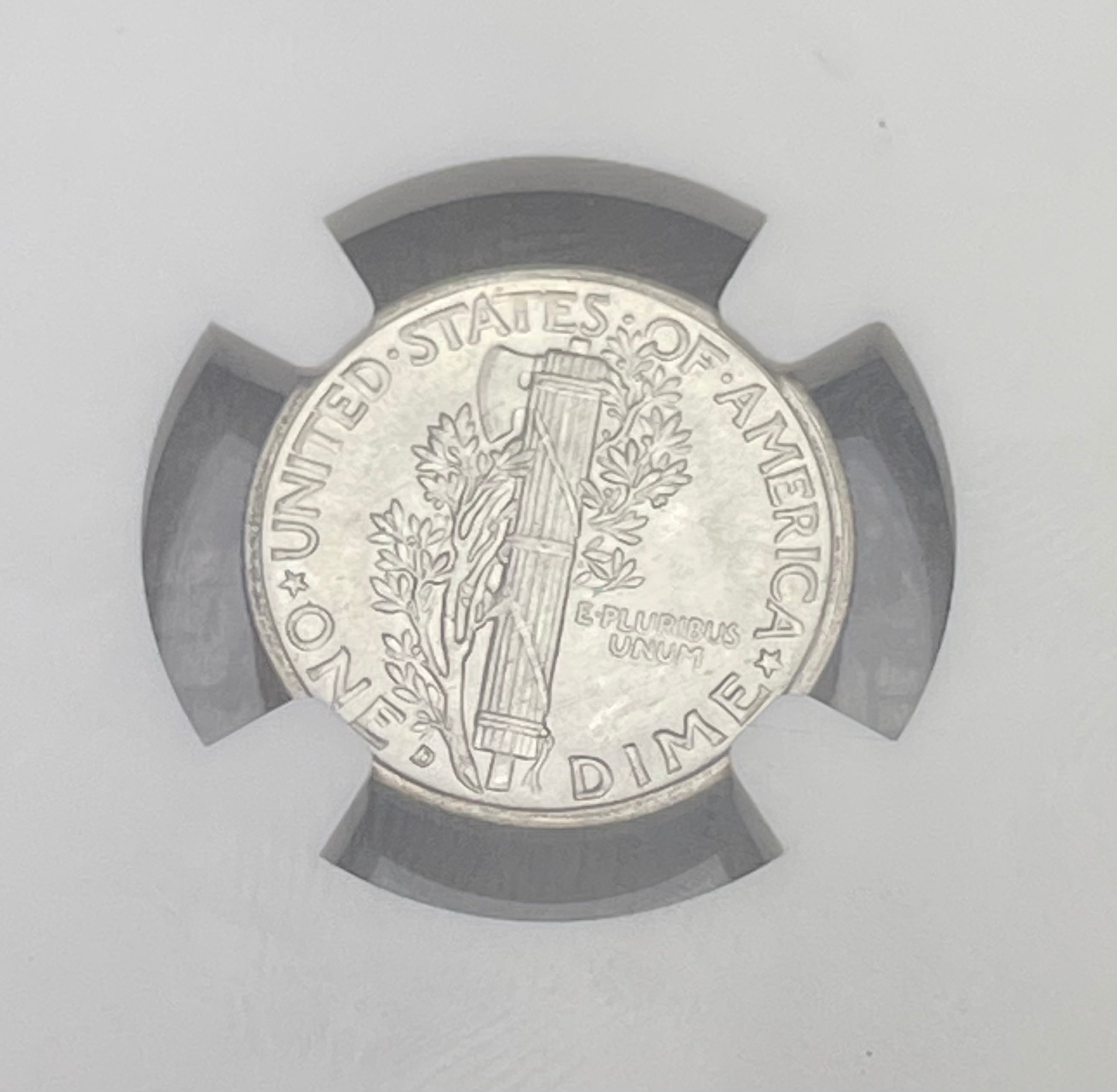 1939-D US 10c Mercury Dime NGC MS66
