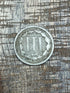1865 3CN US Three Cent ~ Nickel