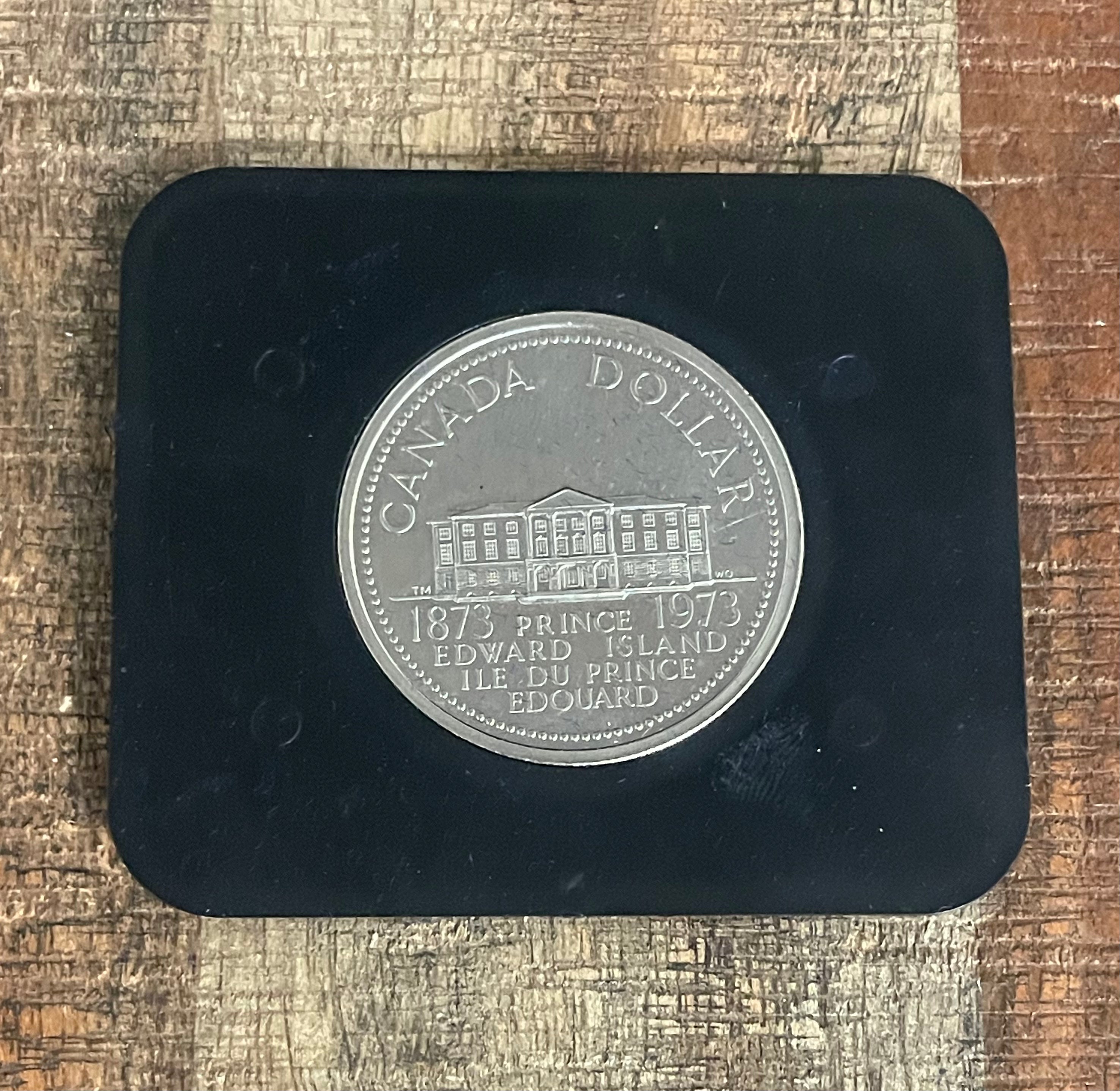 1873-1973 Canada Dollar ~ Prince Edward Island ~ Royal Canadian Mint ~ Nickel ~ OGP, NO COA NO Outer box
