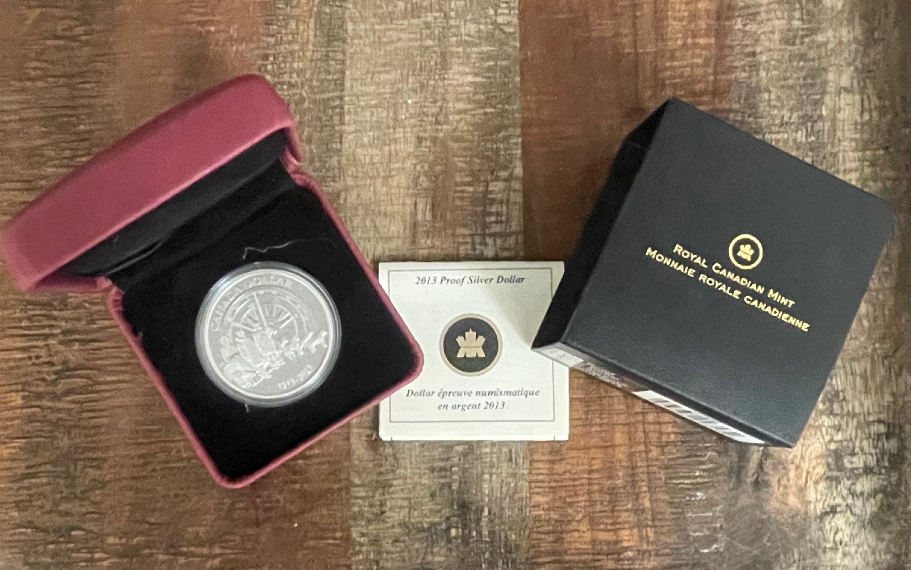 2013 $1 Canadian Proof Silver Dollar ~ The Canadian Arctic Expedition 1913-1916~In OGP with COA