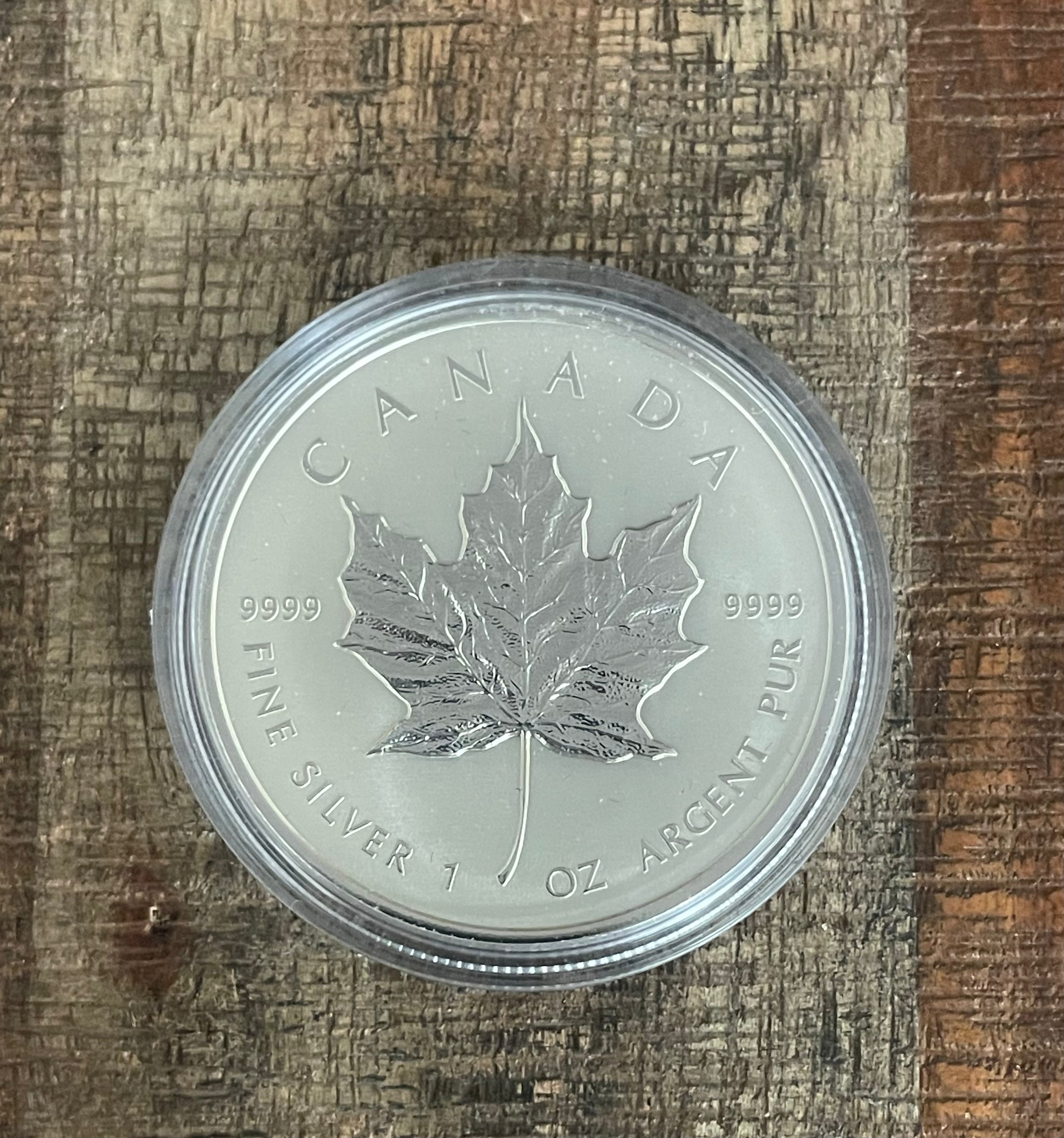 2014 $5 Reverse Proof Bullion Replica~Royal Canadian Mint~ 1oz of .9999 Silver ~ Limited Mintage ~ In OGP with COA