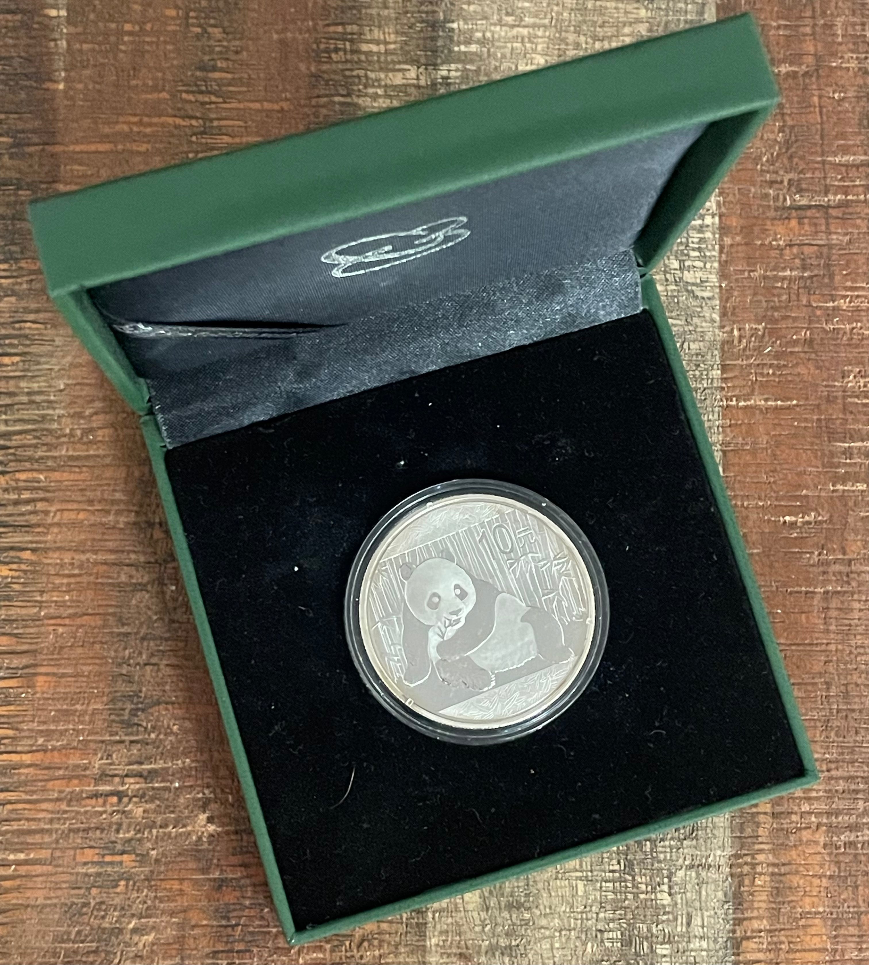 2015 China 1oz Silver Panda BU