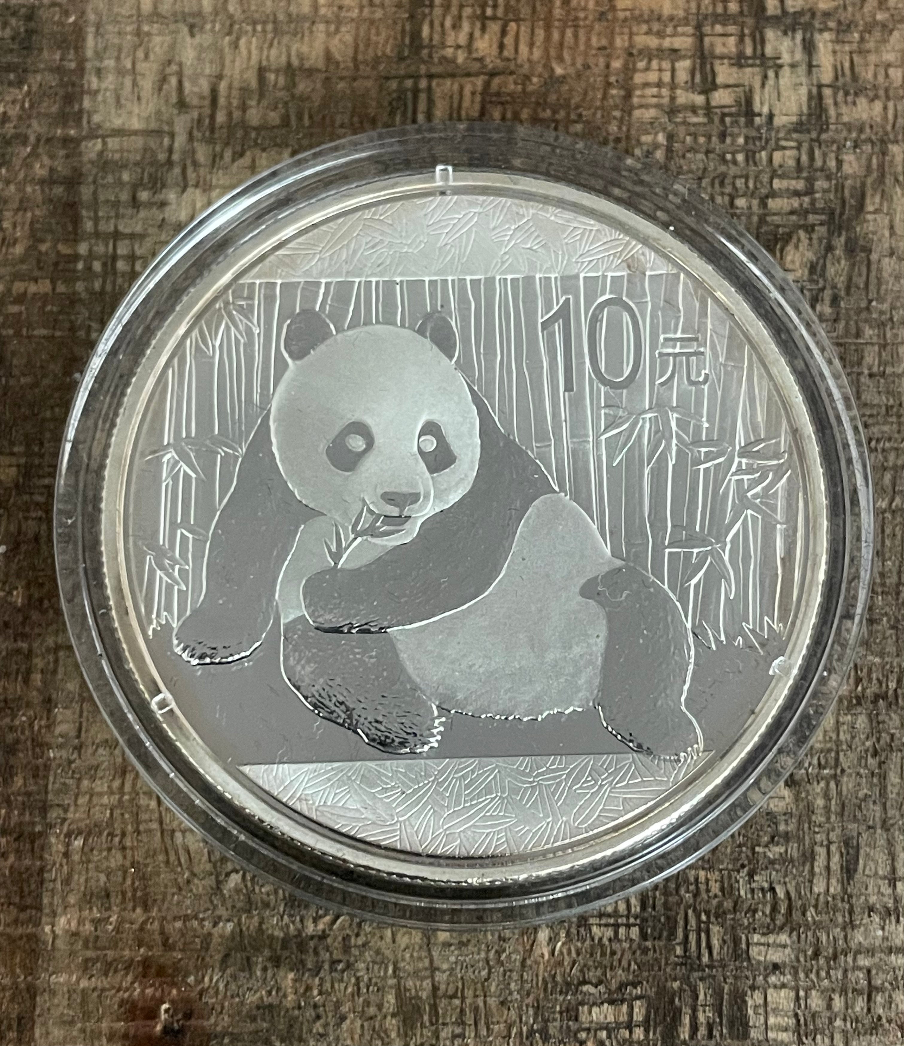 2015 China 1oz Silver Panda BU