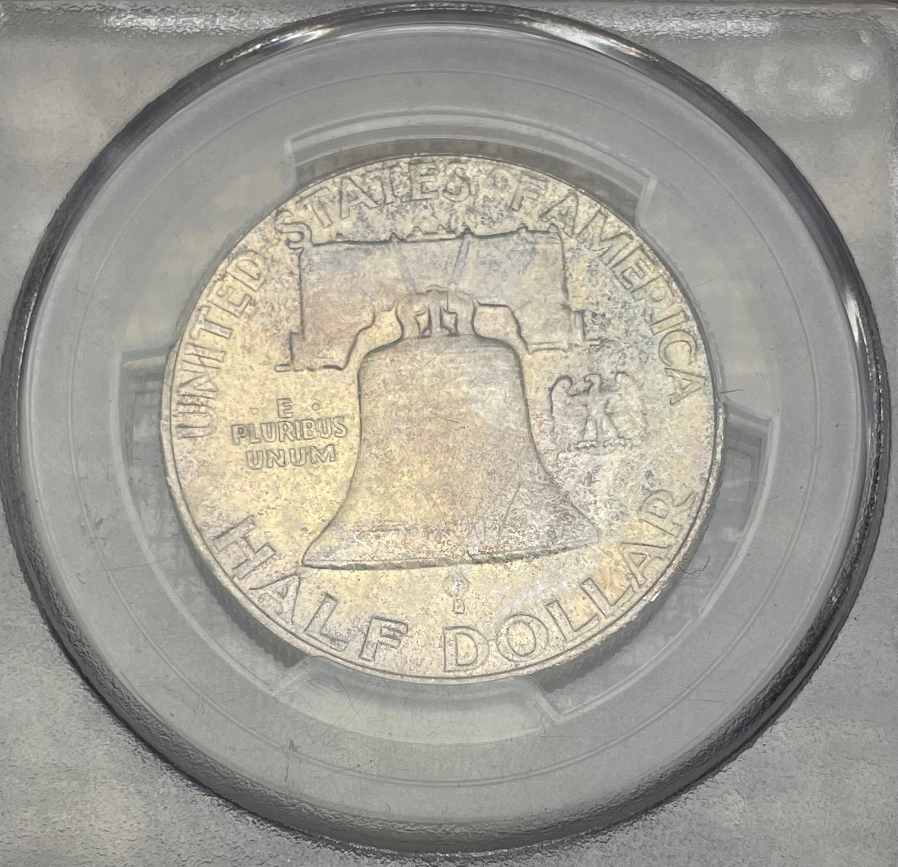 1956 50c Franklin Half Dollar PCGS MS64 +FBL