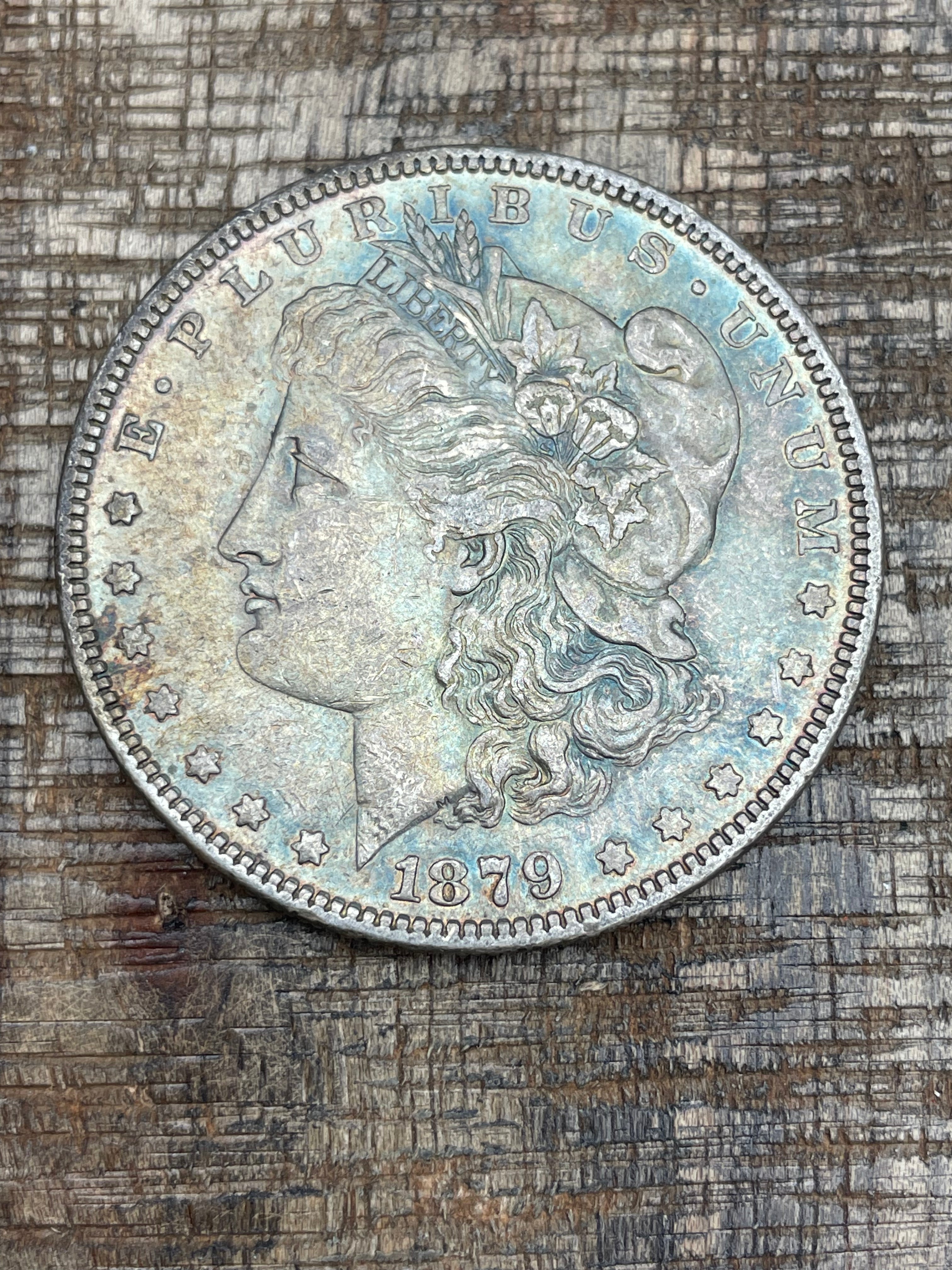 1879 $1 US Morgan Silver Dollar