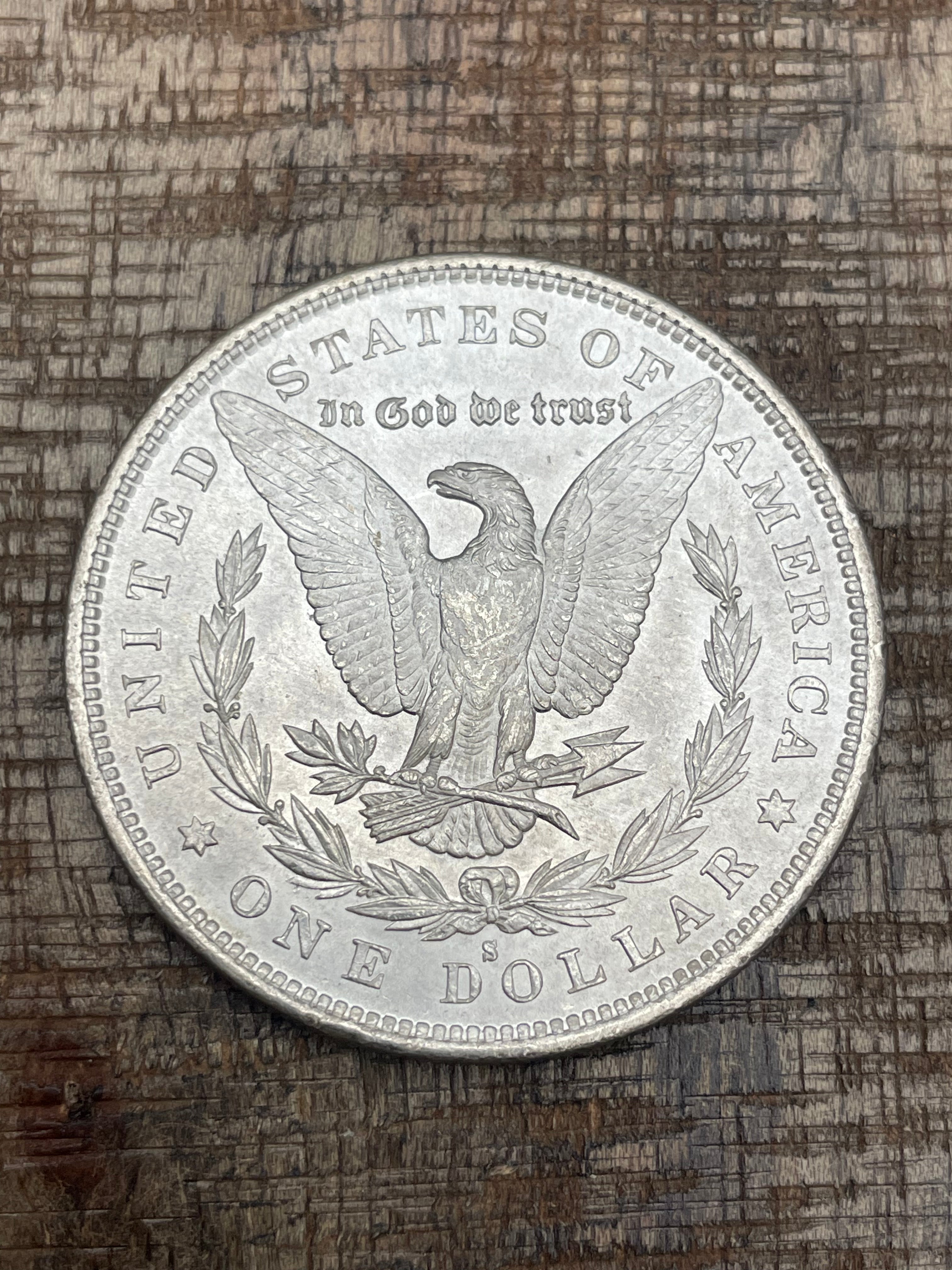 1879-S $1 US Morgan Silver Dollar