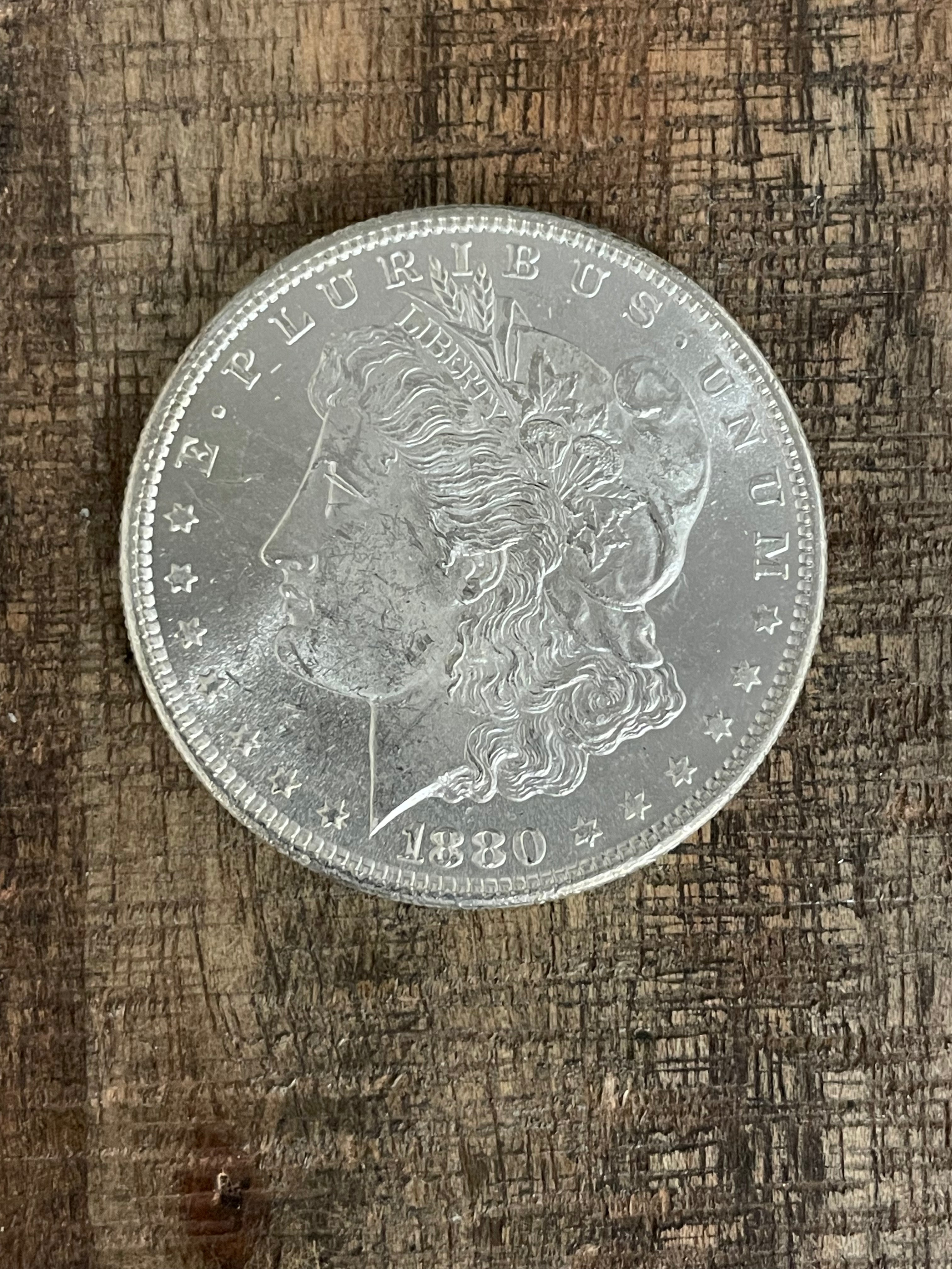 1880-S $1 US Morgan Silver Dollar