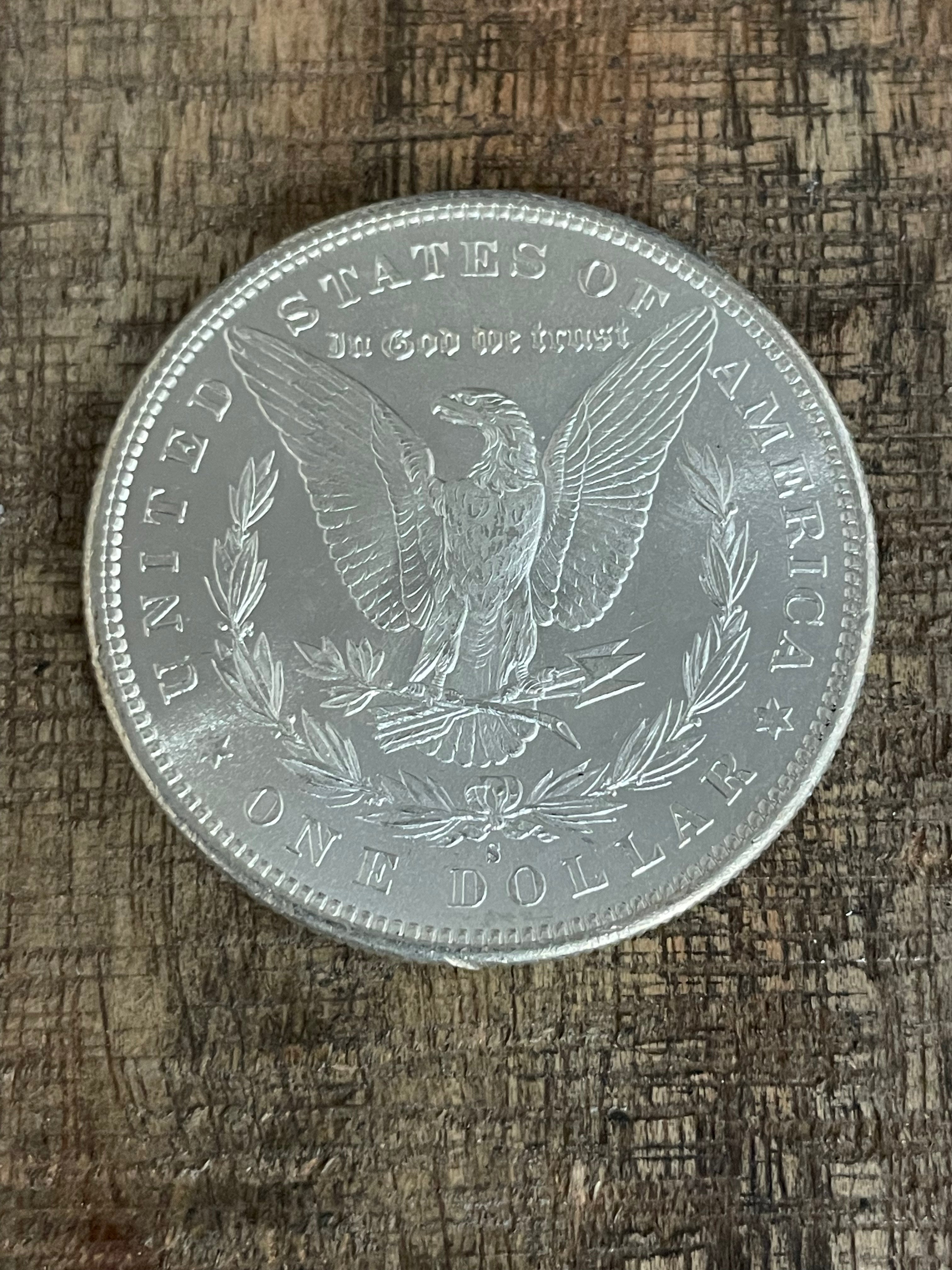 1880-S $1 US Morgan Silver Dollar