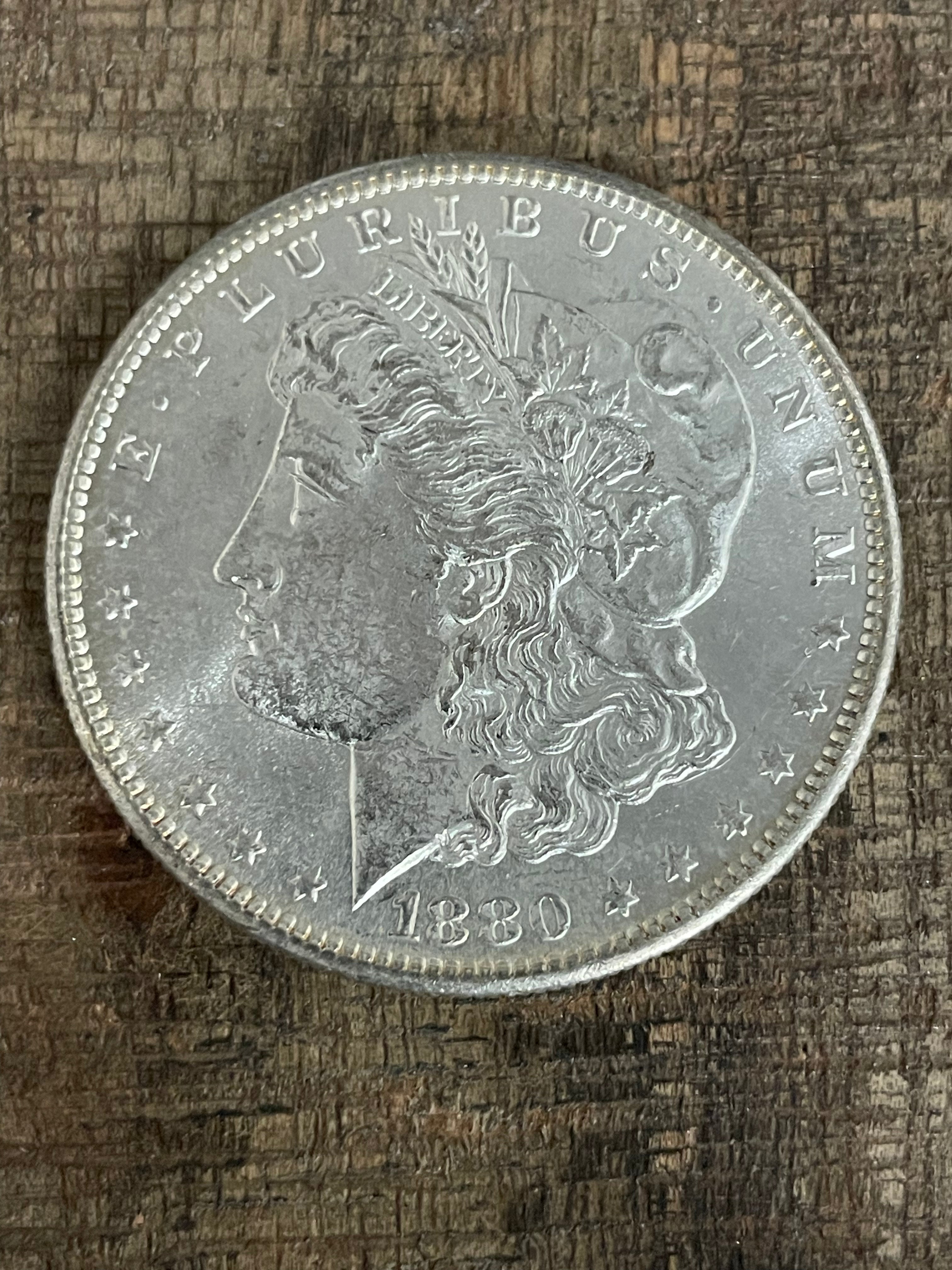 1880-S $1 US Morgan Silver Dollar