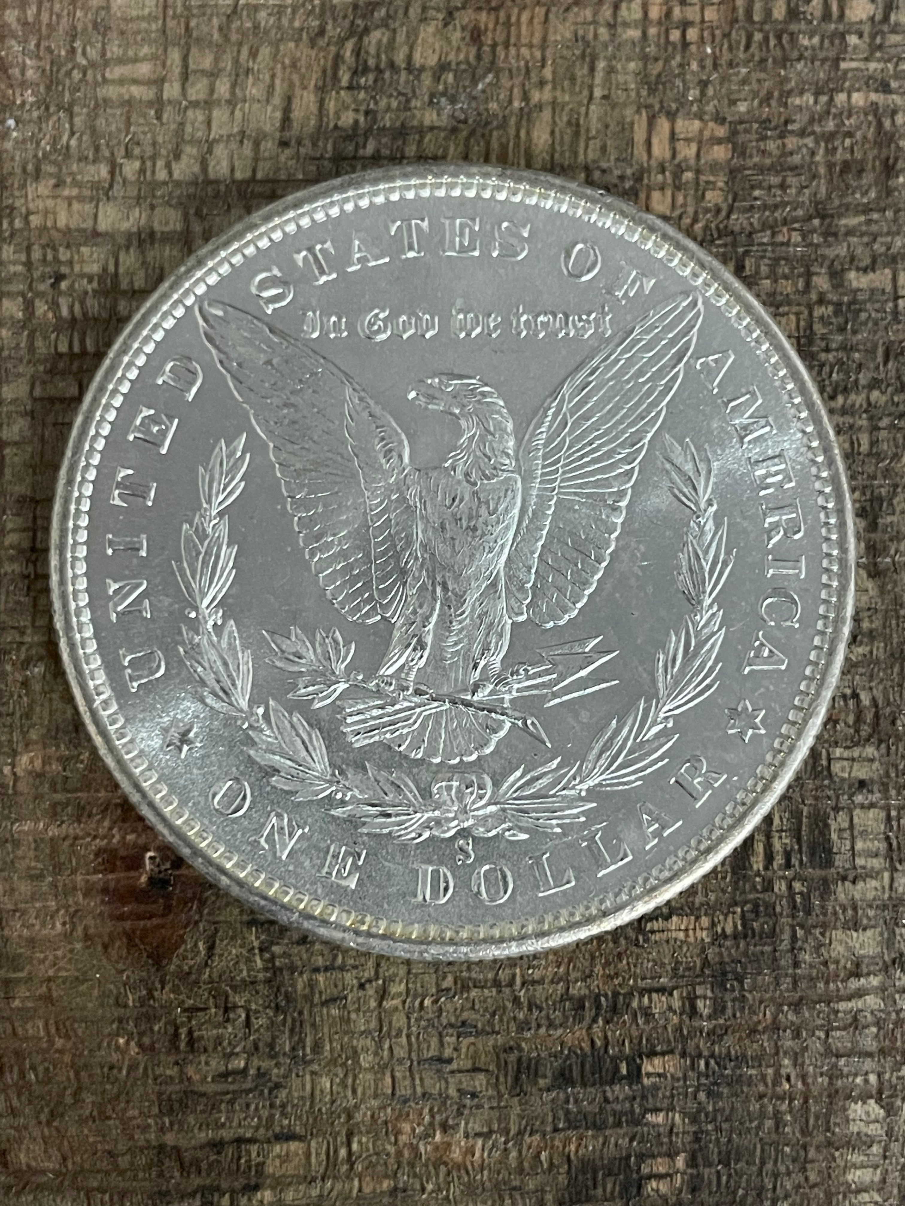 1880-S $1 US Morgan Silver Dollar