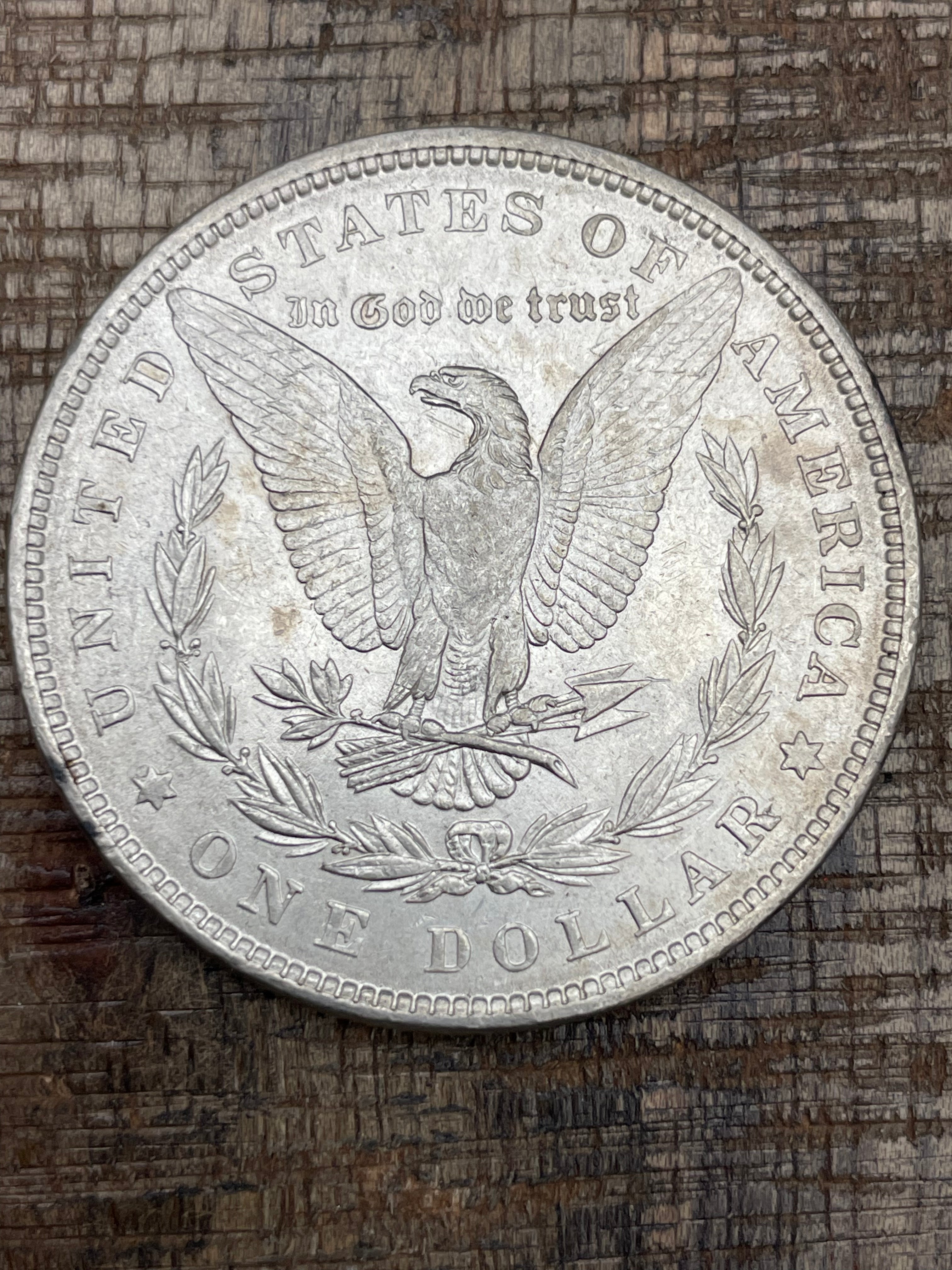 1882 $1 US Morgan Silver Dollar