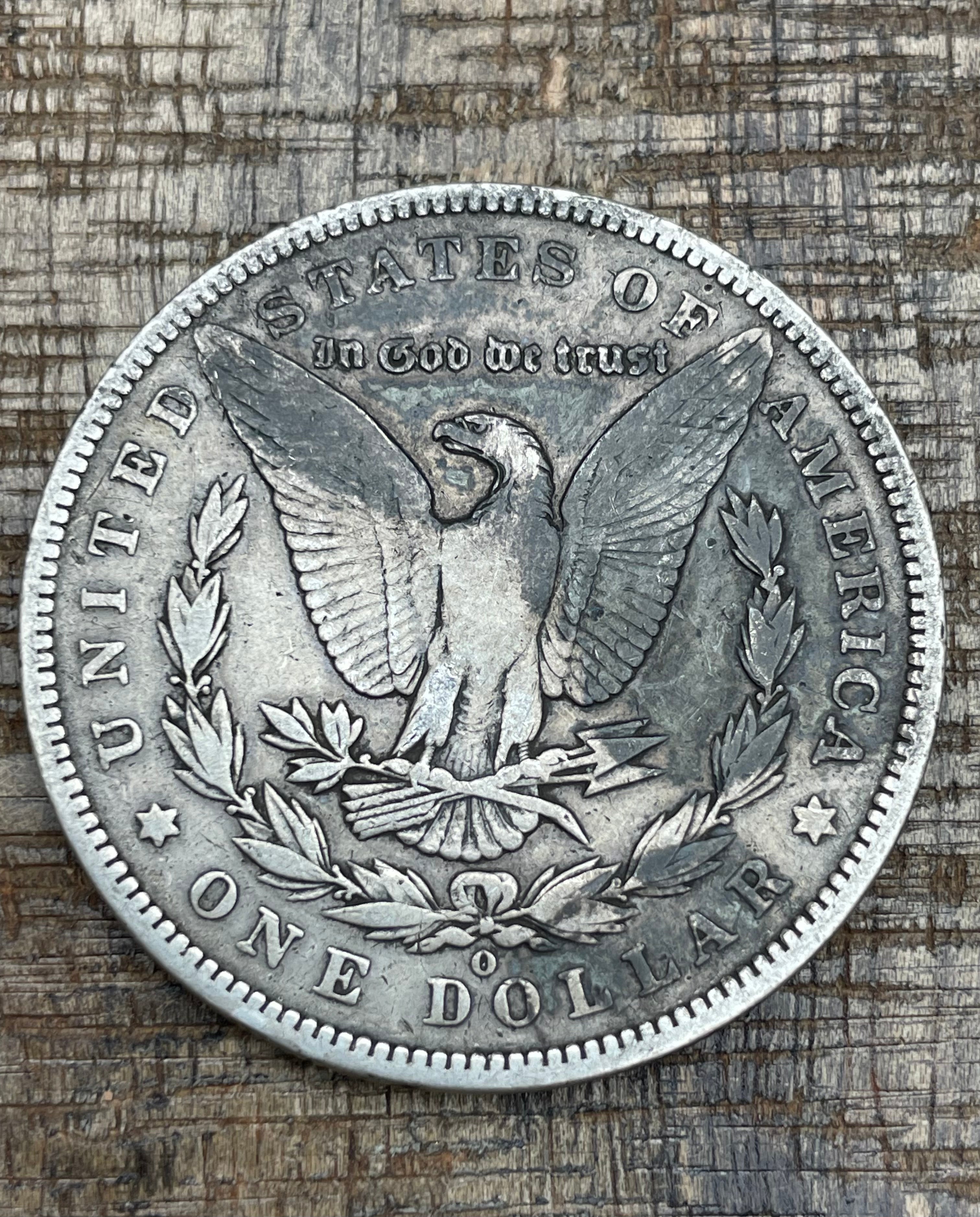 1888-O $1 US Morgan Silver Dollar