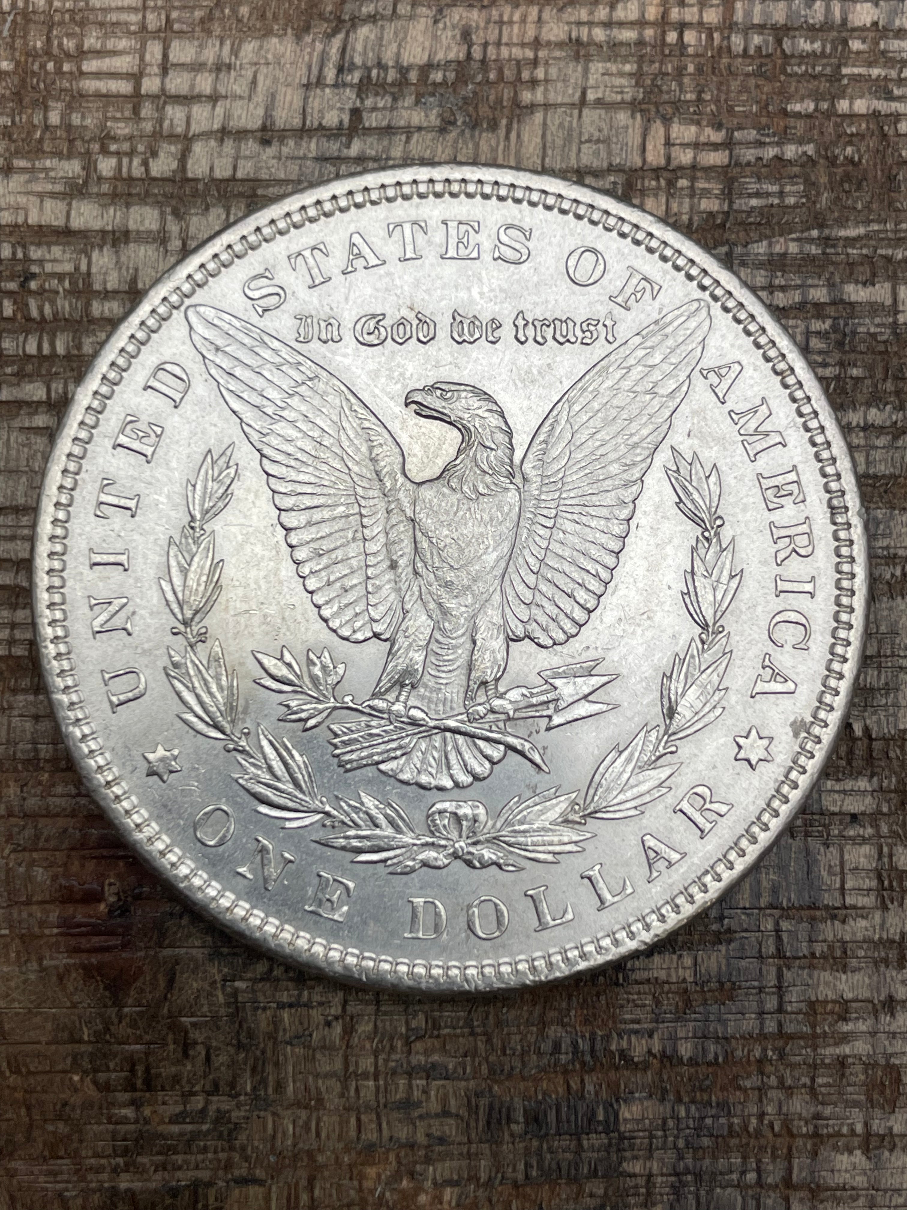 1890 $1 US Morgan Silver Dollar