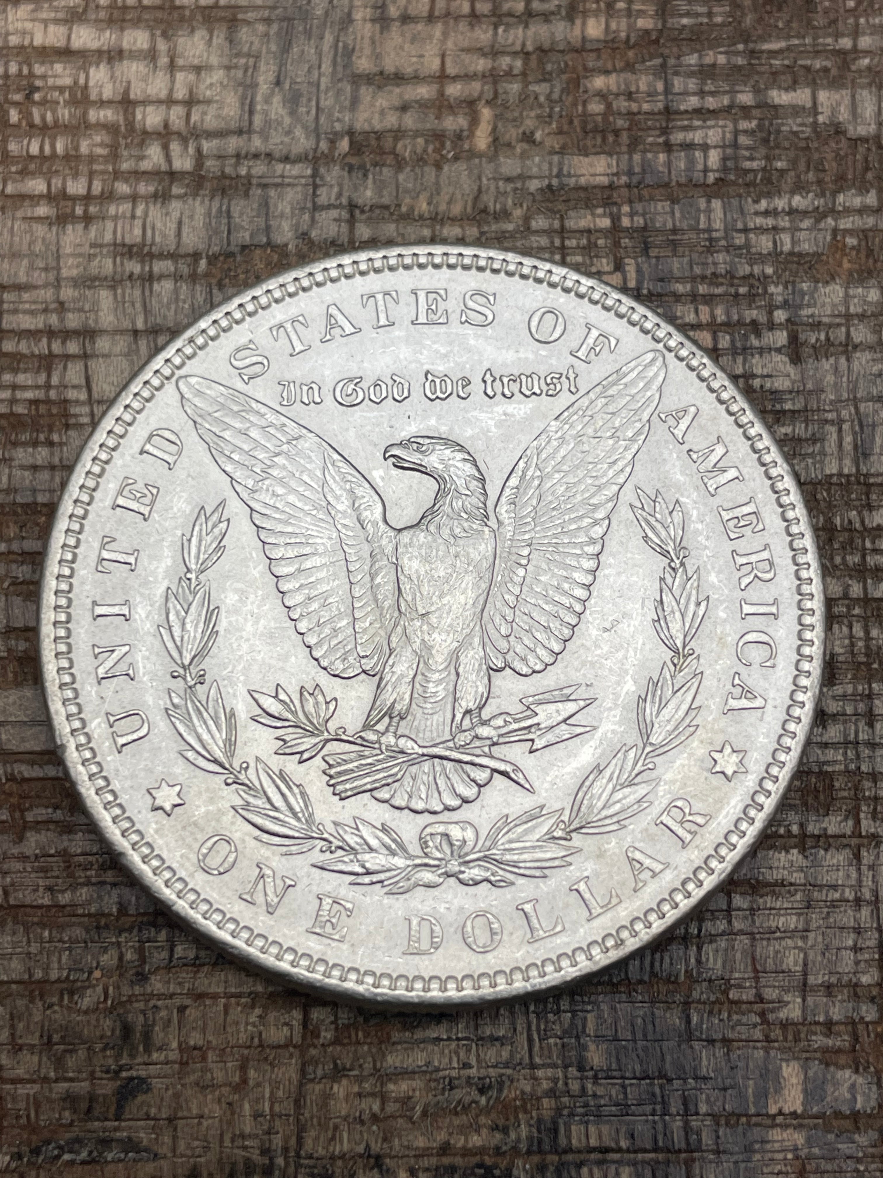 1897 $1 US Morgan Silver Dollar