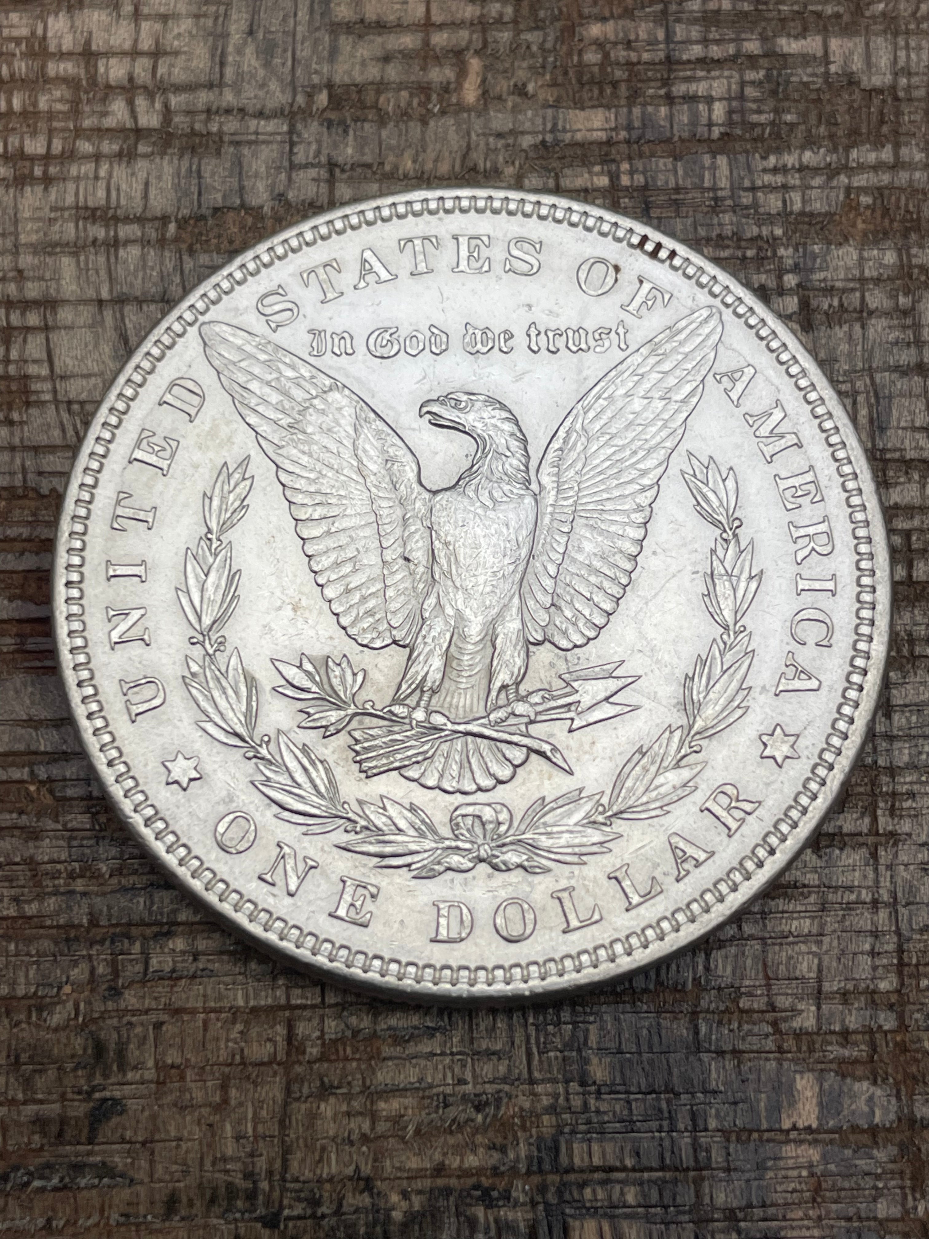 1898 $1 US Morgan Silver Dollar