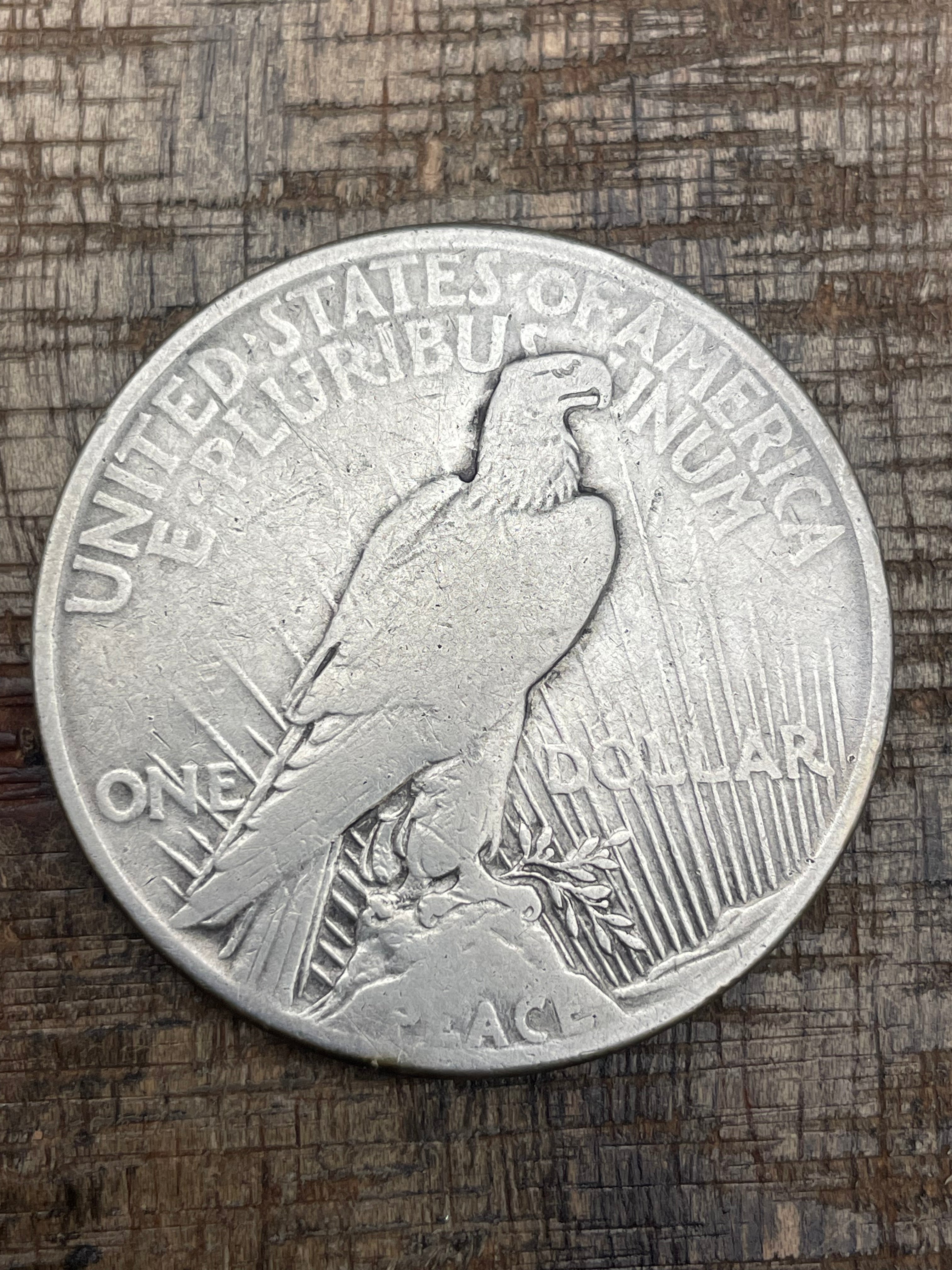 1921 US $1 Silver Peace Dollar Key Date