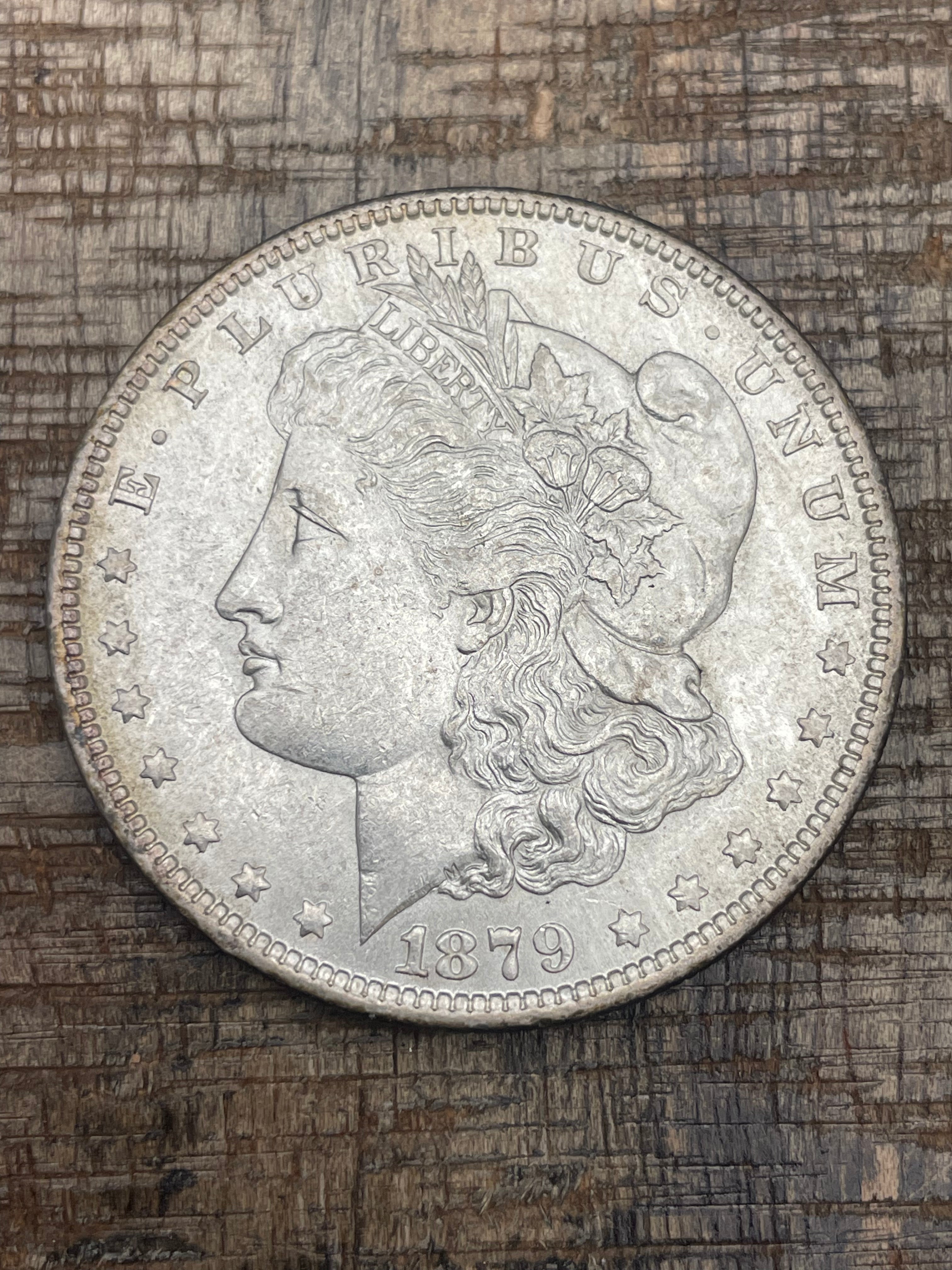 1879-O $1 US Morgan Silver Dollar