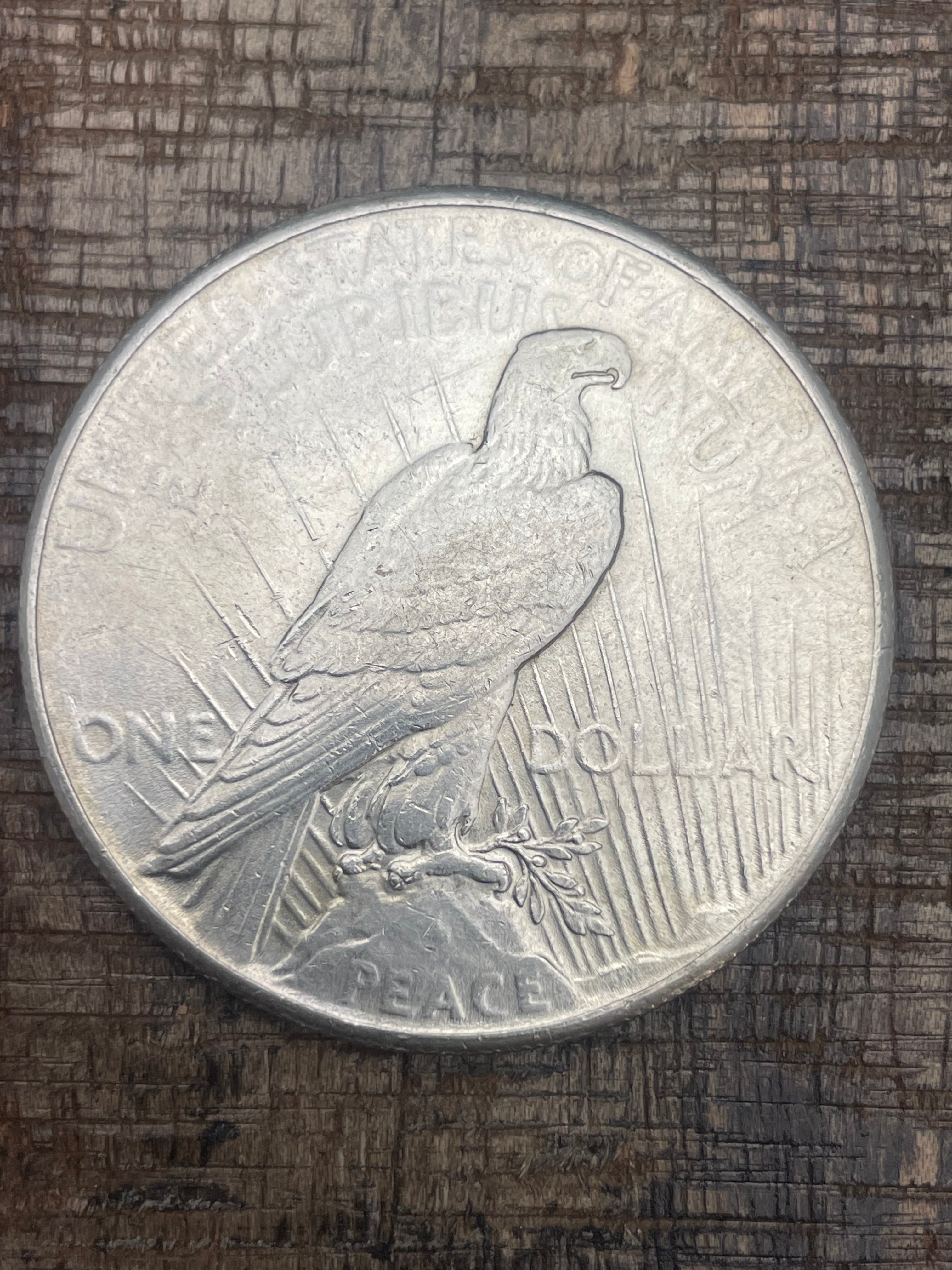1926 $1 US Silver Peace Dollar