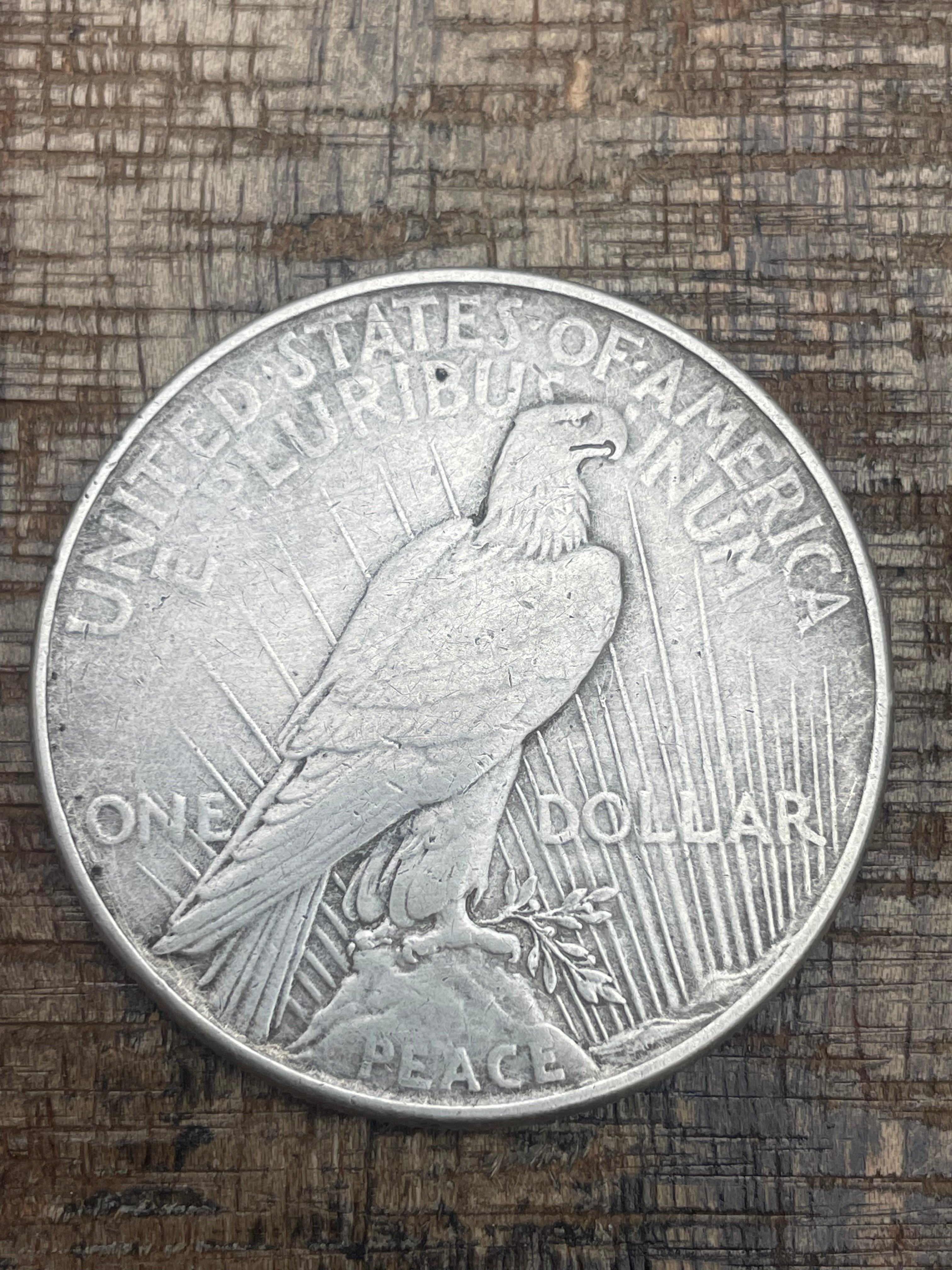 1934 $1 US Silver Peace Dollar