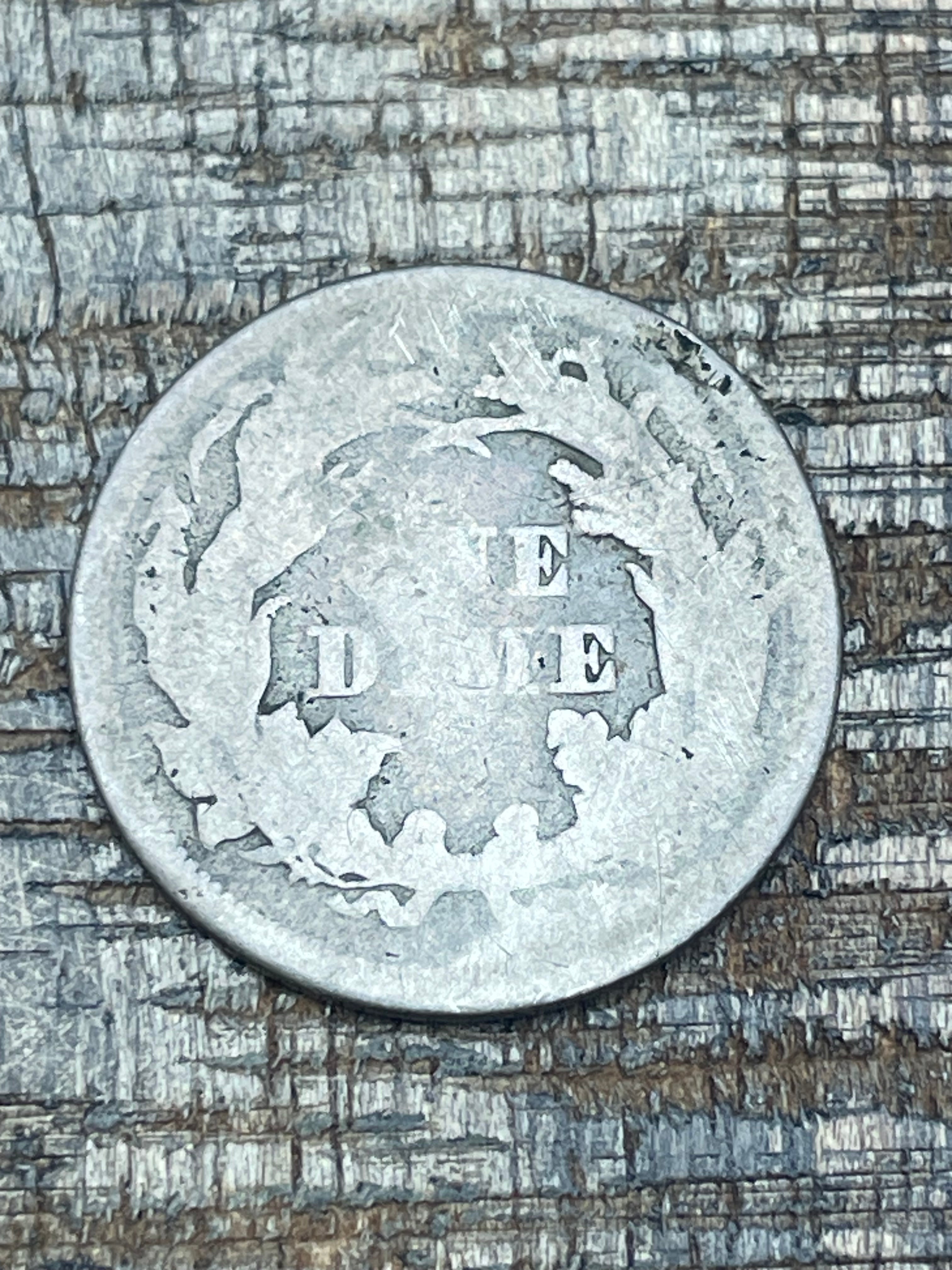 1874 10C US Seated Liberty Dime
