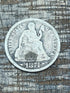 1874 10C US Seated Liberty Dime