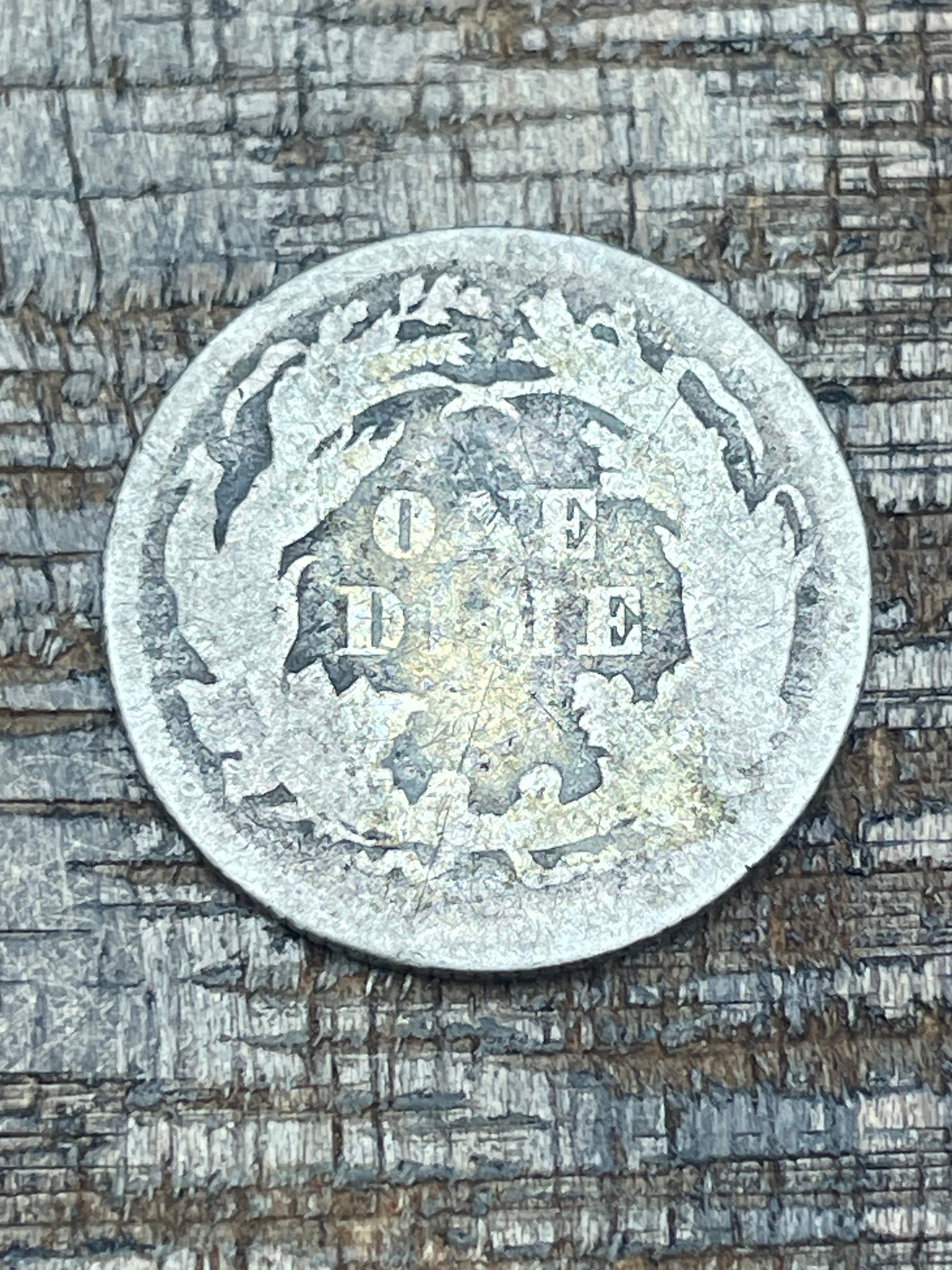 1874 10C US Seated Liberty Dime