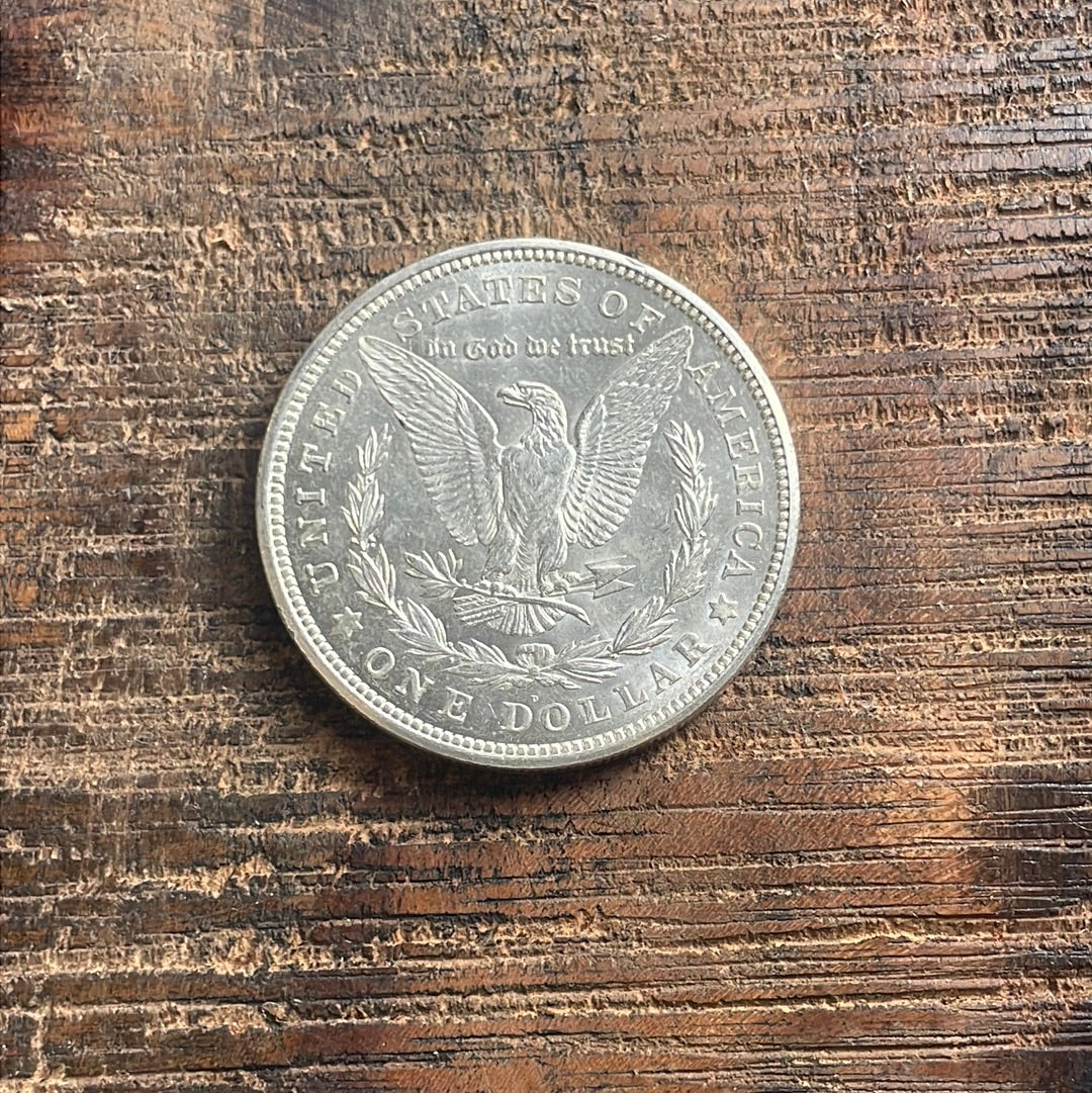 1921-D $1 US Morgan Silver Dollar