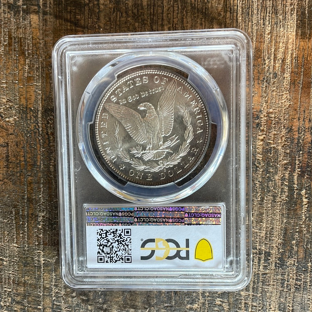 1881-S US $1 Morgan Silver Dollar PCGS MS65