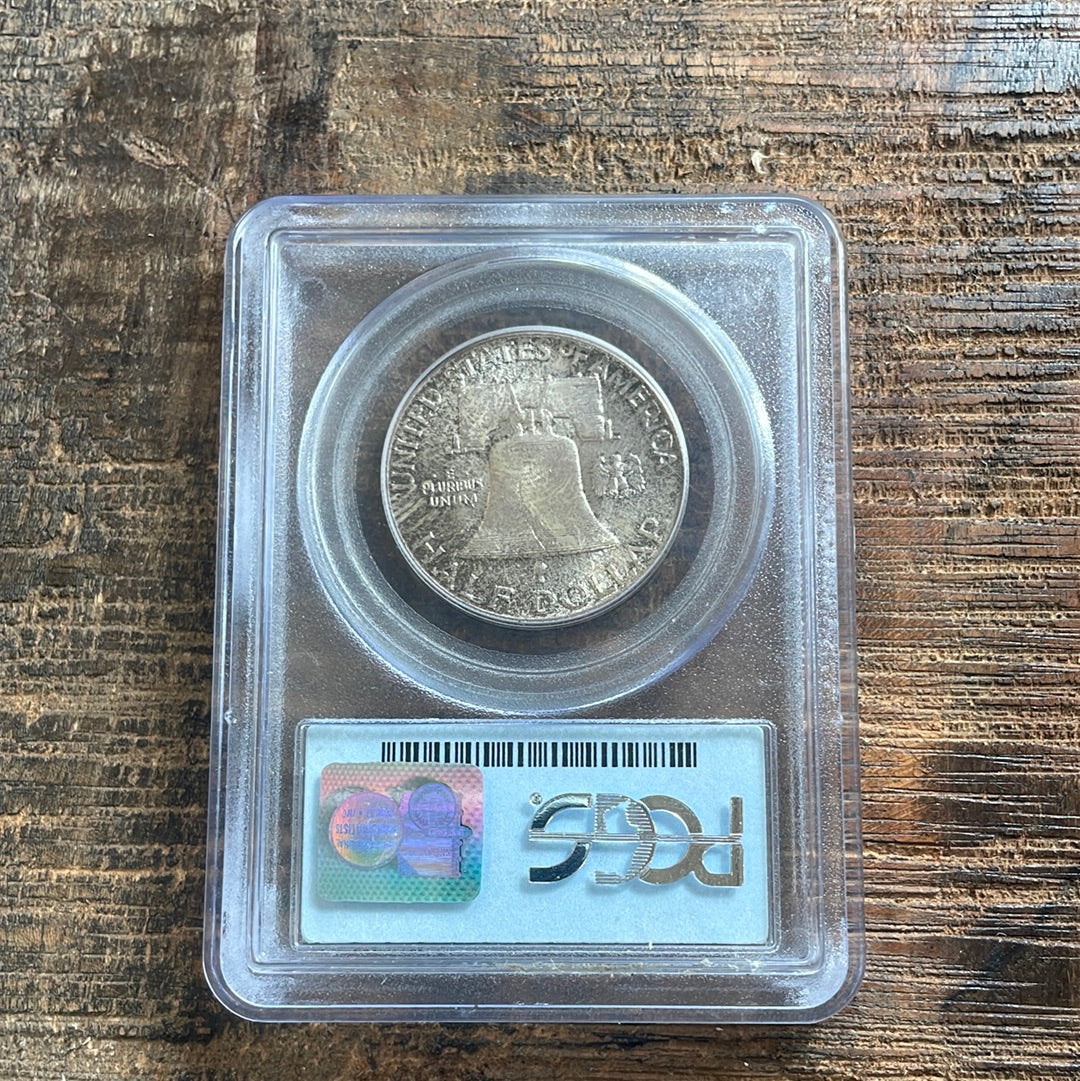 1949 50c Franklin Half Dollar PCGS MS66 FBL