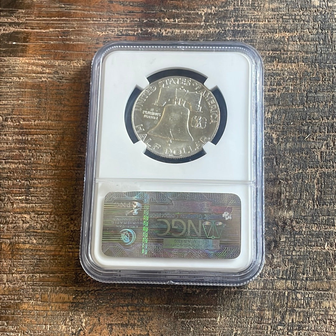 1962 D 50c Franklin Half Dollar NGC MS65