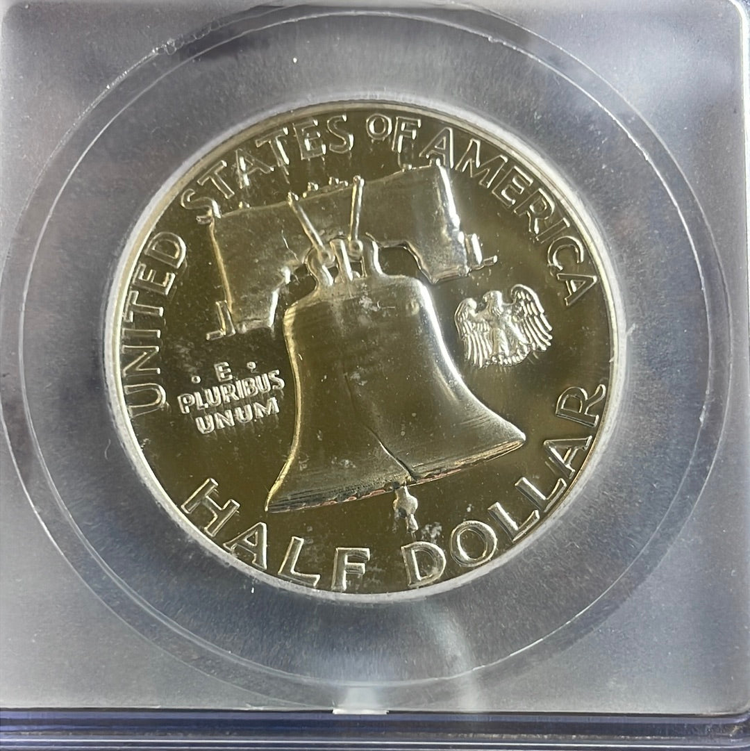 1963 50c Franklin Half Dollar ICG PF68 Cameo
